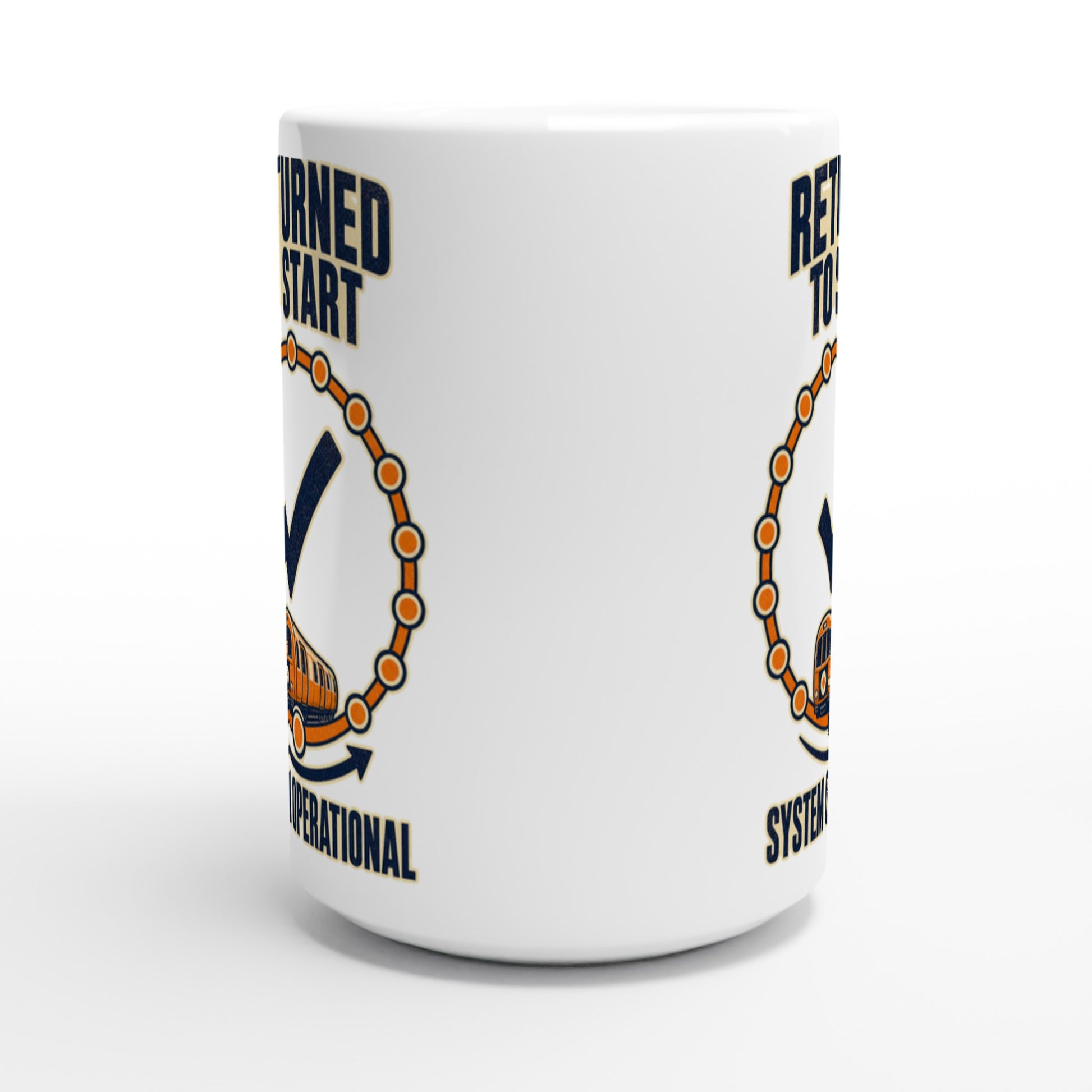 Glasgow Subway: System Operational Large Mug — product view 2