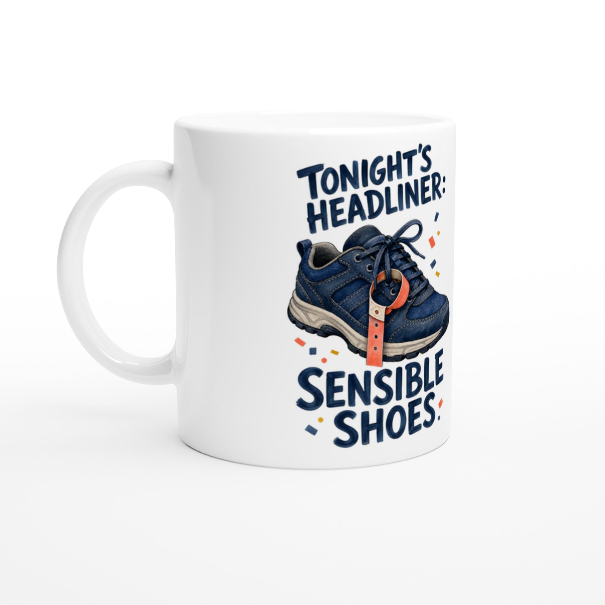 Tonight's Headliner: Sensible Shoes Concert Mug — product view 1