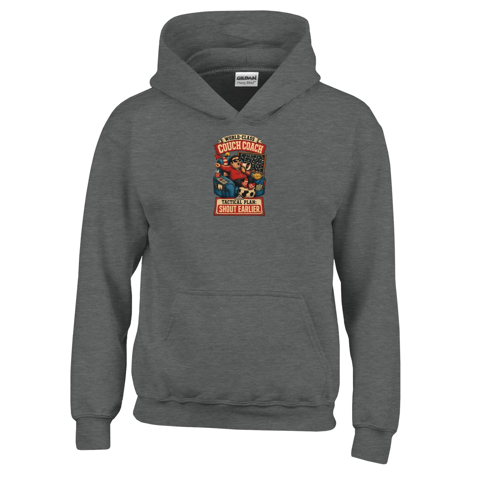 World-Class Couch Coach Kids' Hoodie — product view 2