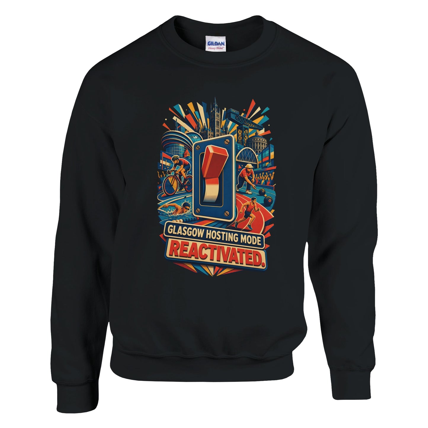 Glasgow Hosting Mode — Reactivated Sweatshirt — product view 5