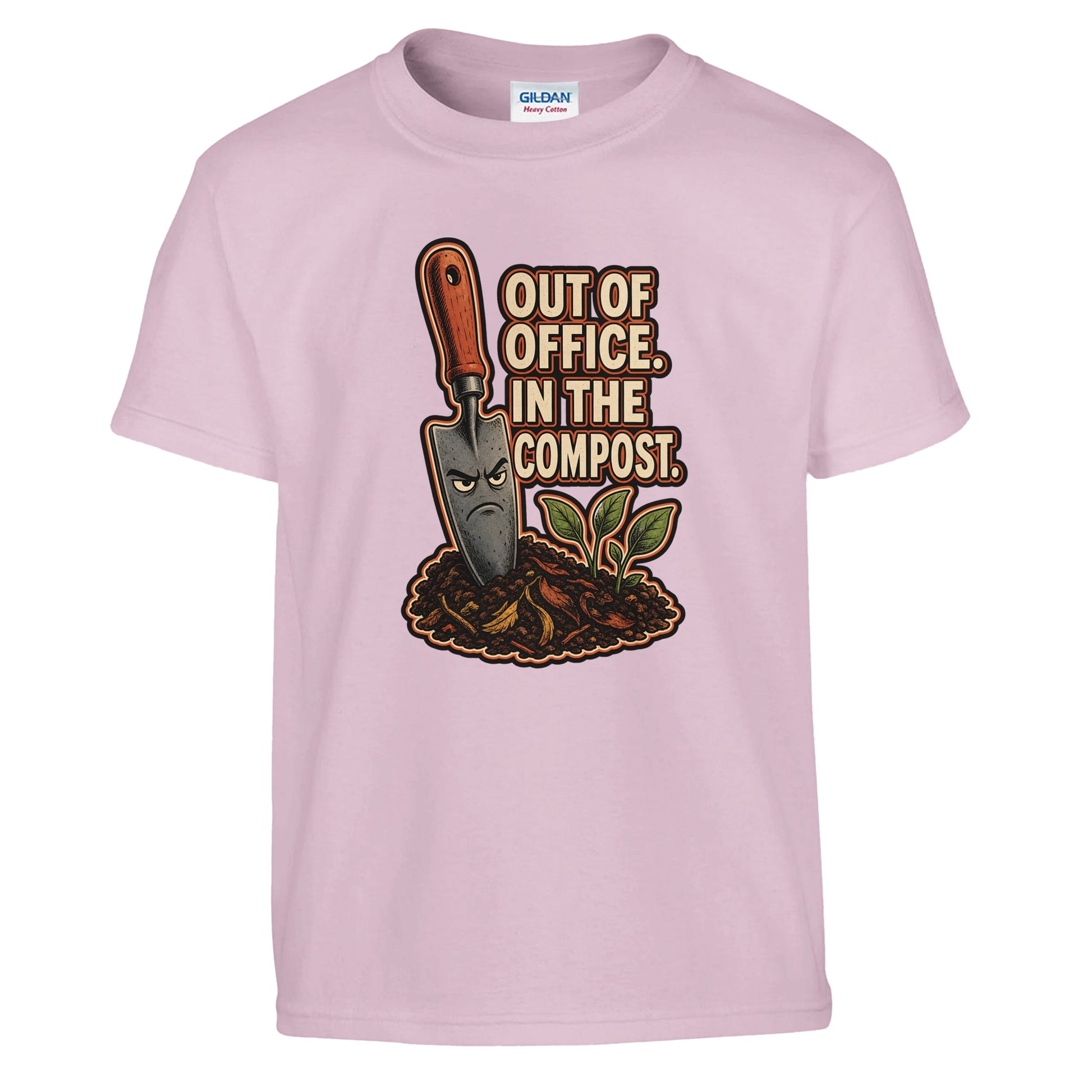 Out of Office, In the Compost Kids' T-shirt — product view 9