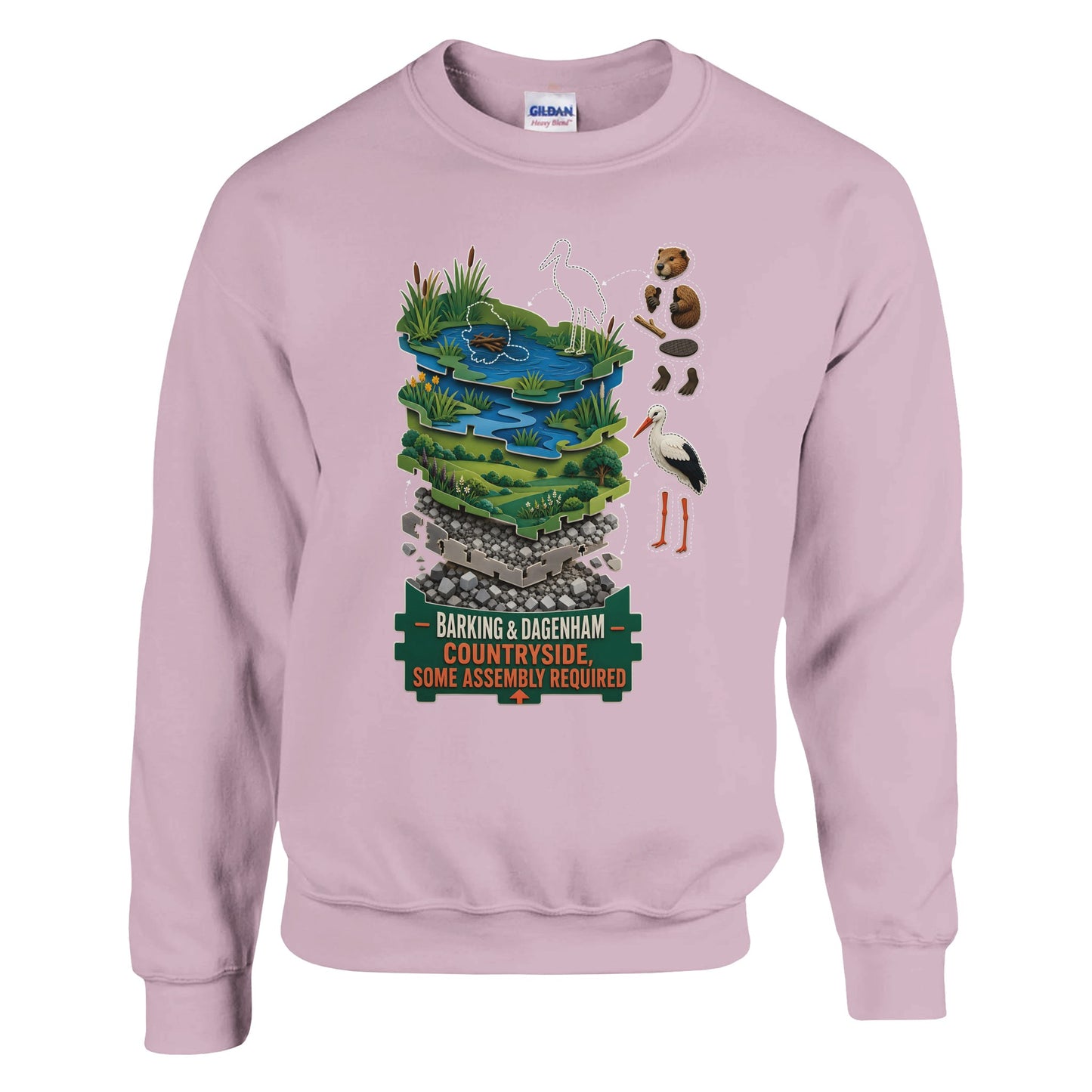 Barking & Dagenham Countryside Sweatshirt — product view 9