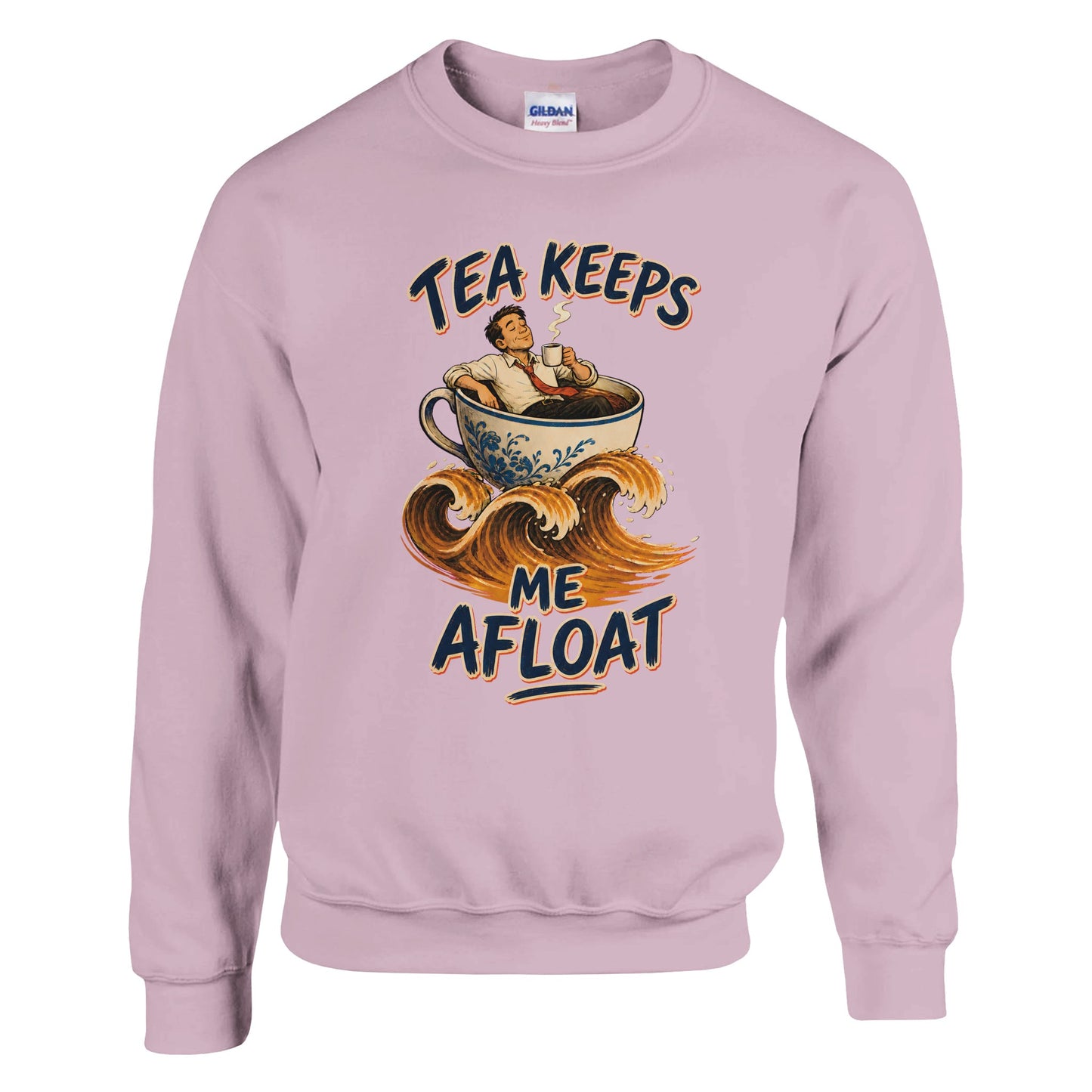Tea Keeps Me Afloat Sweatshirt — product view 9