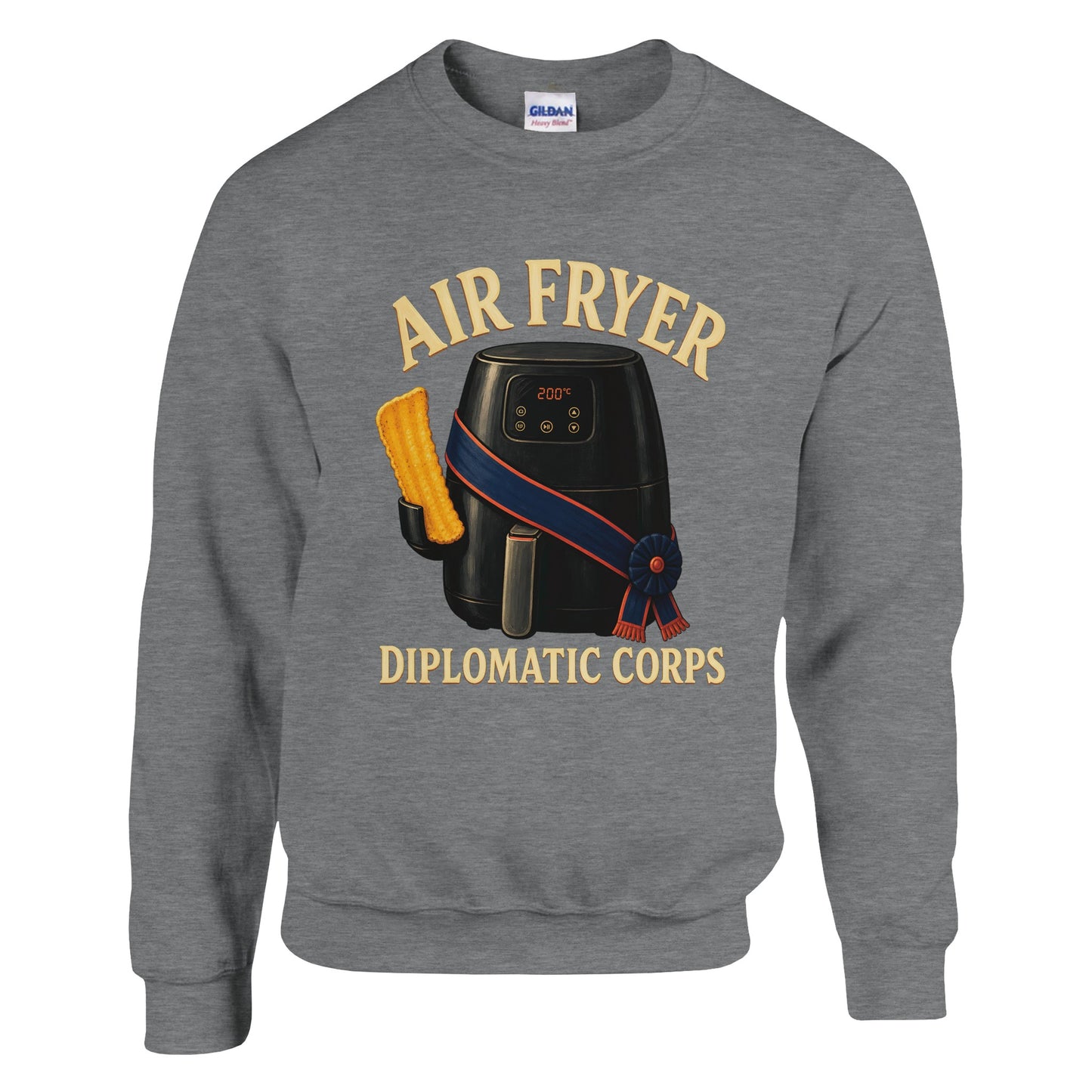 Air Fryer Diplomatic Corps Sweatshirt — product view 16