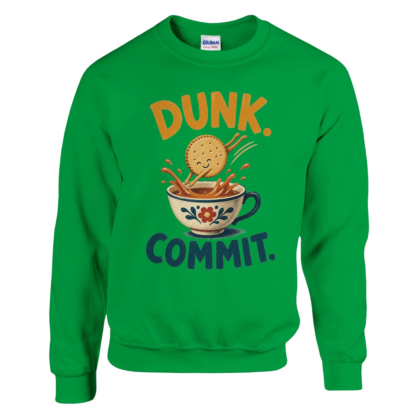 Dunk. Commit. Tea Biscuit Graphic Sweatshirt — product view 12
