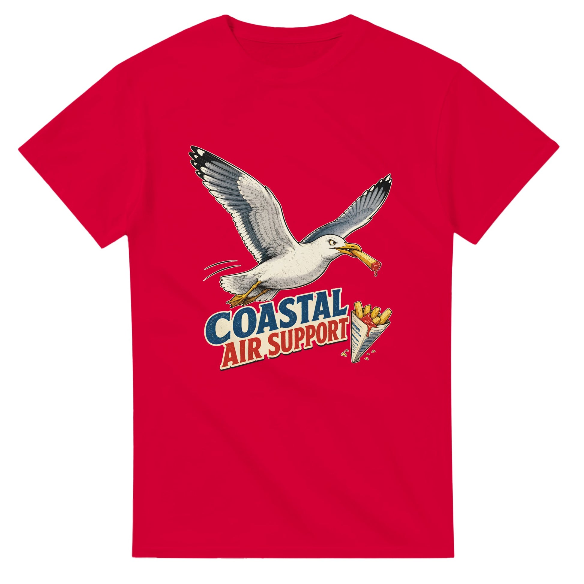 Coastal Air Support Seagull Graphic T-shirt — product view 9