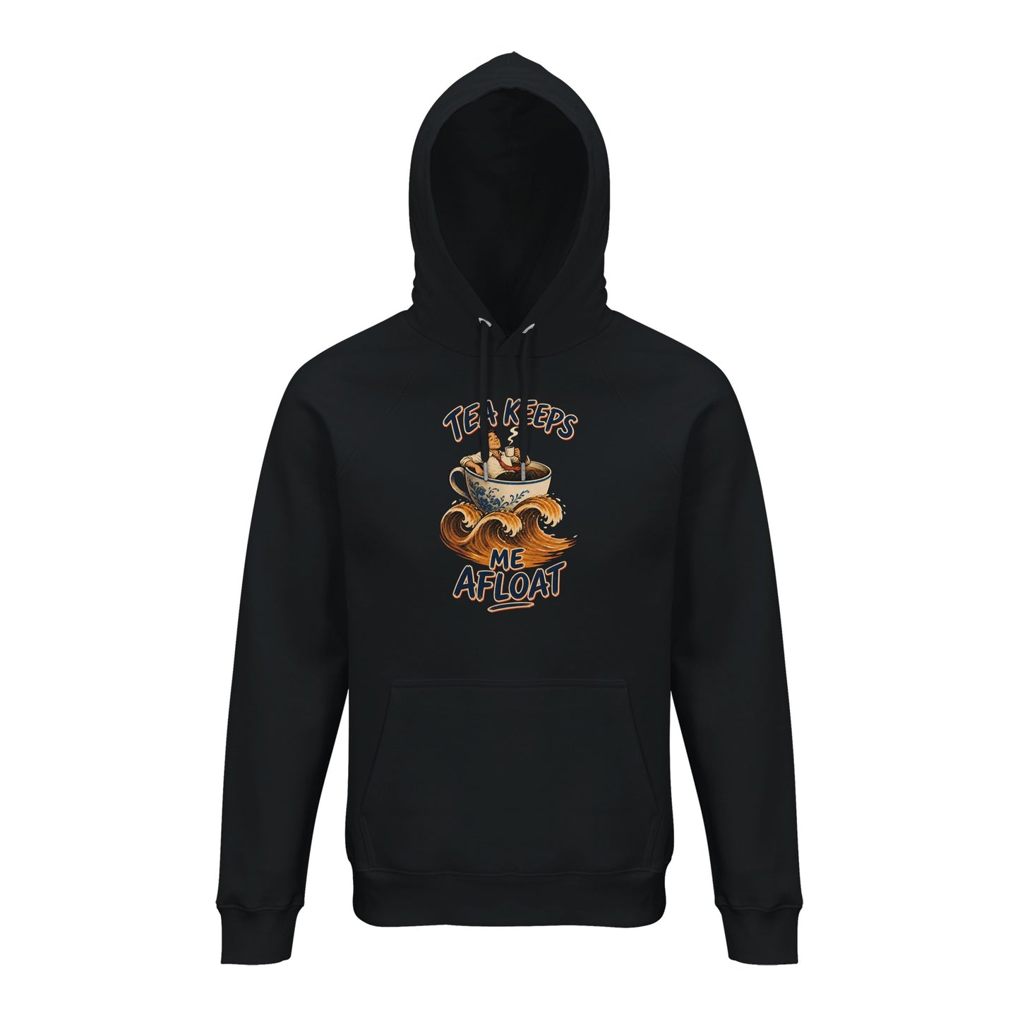 Tea Keeps Me Afloat Hoodie — product view 2