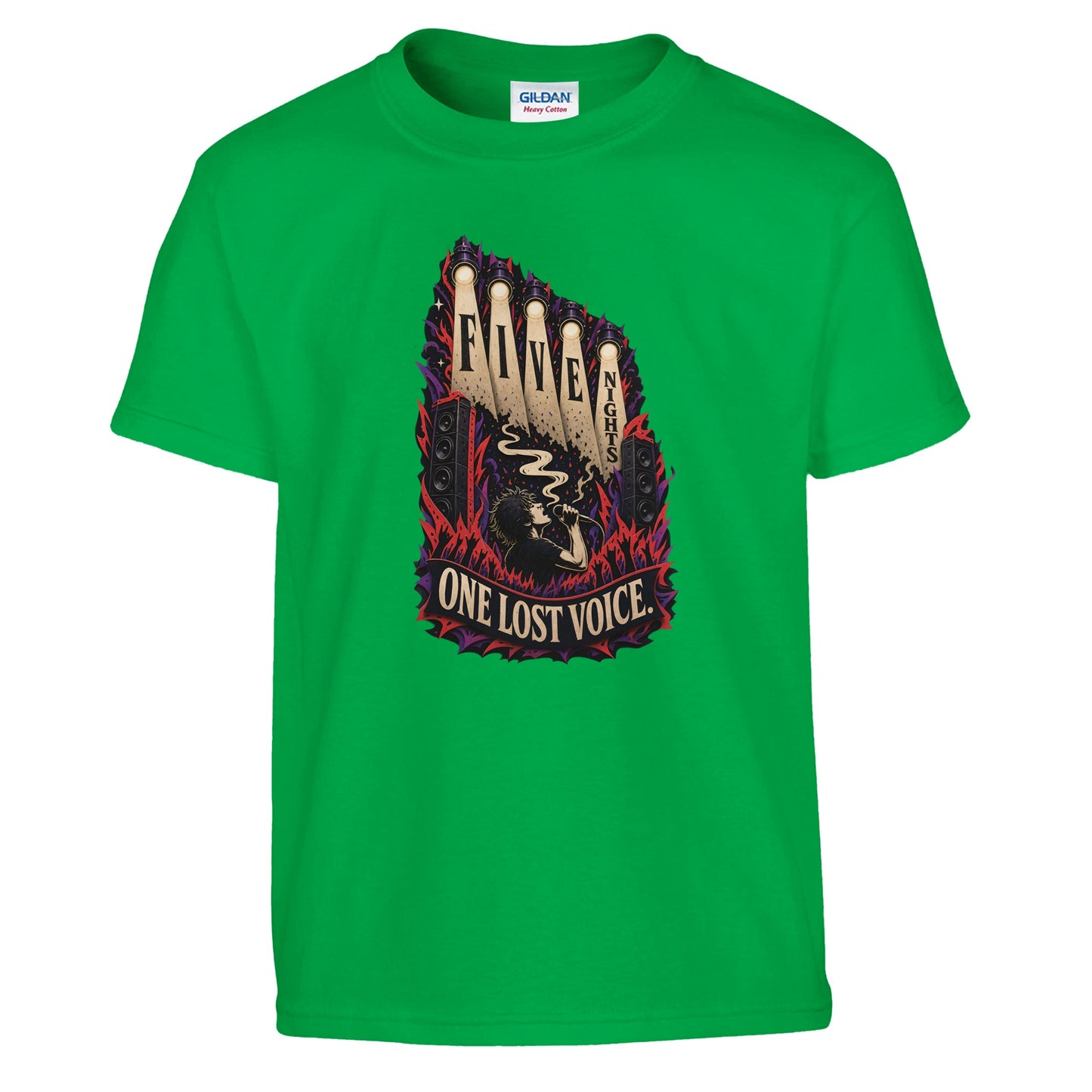 Five Nights, One Lost Voice Kids' T-shirt — product view 8