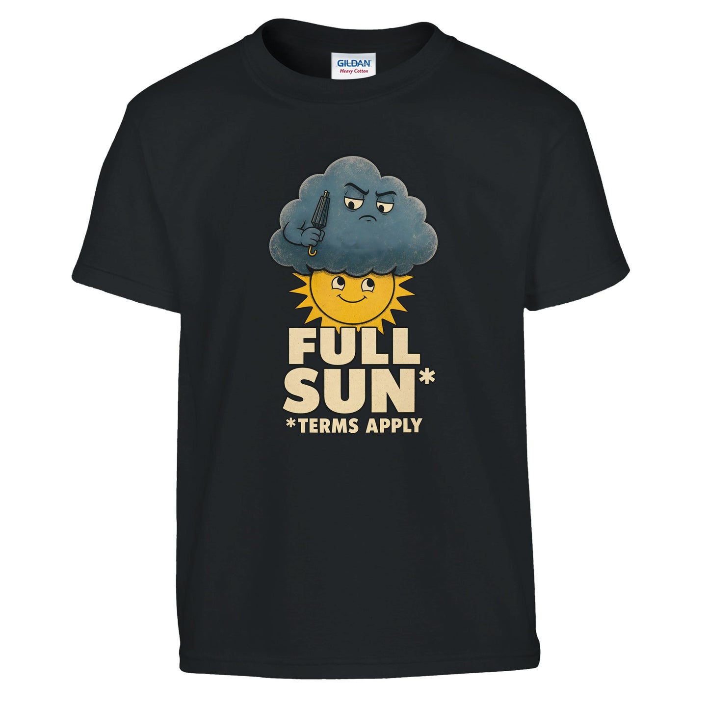 Full Sun, Terms Apply Weather Graphic Kids' T-shirt — product view 2