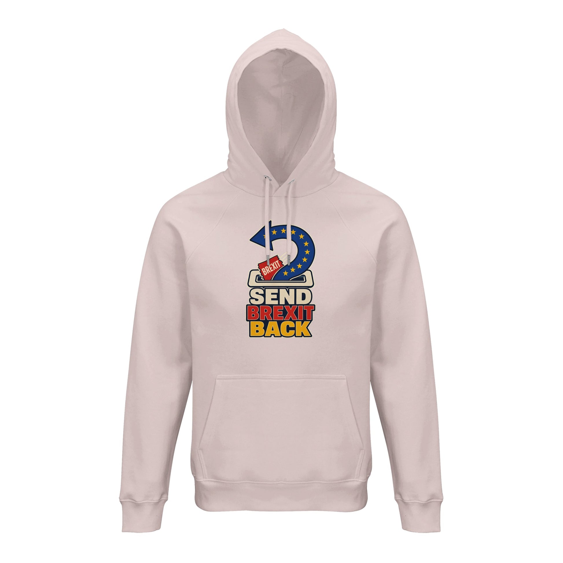 Send Brexit Back Pro-EU Graphic Hoodie — product view 2