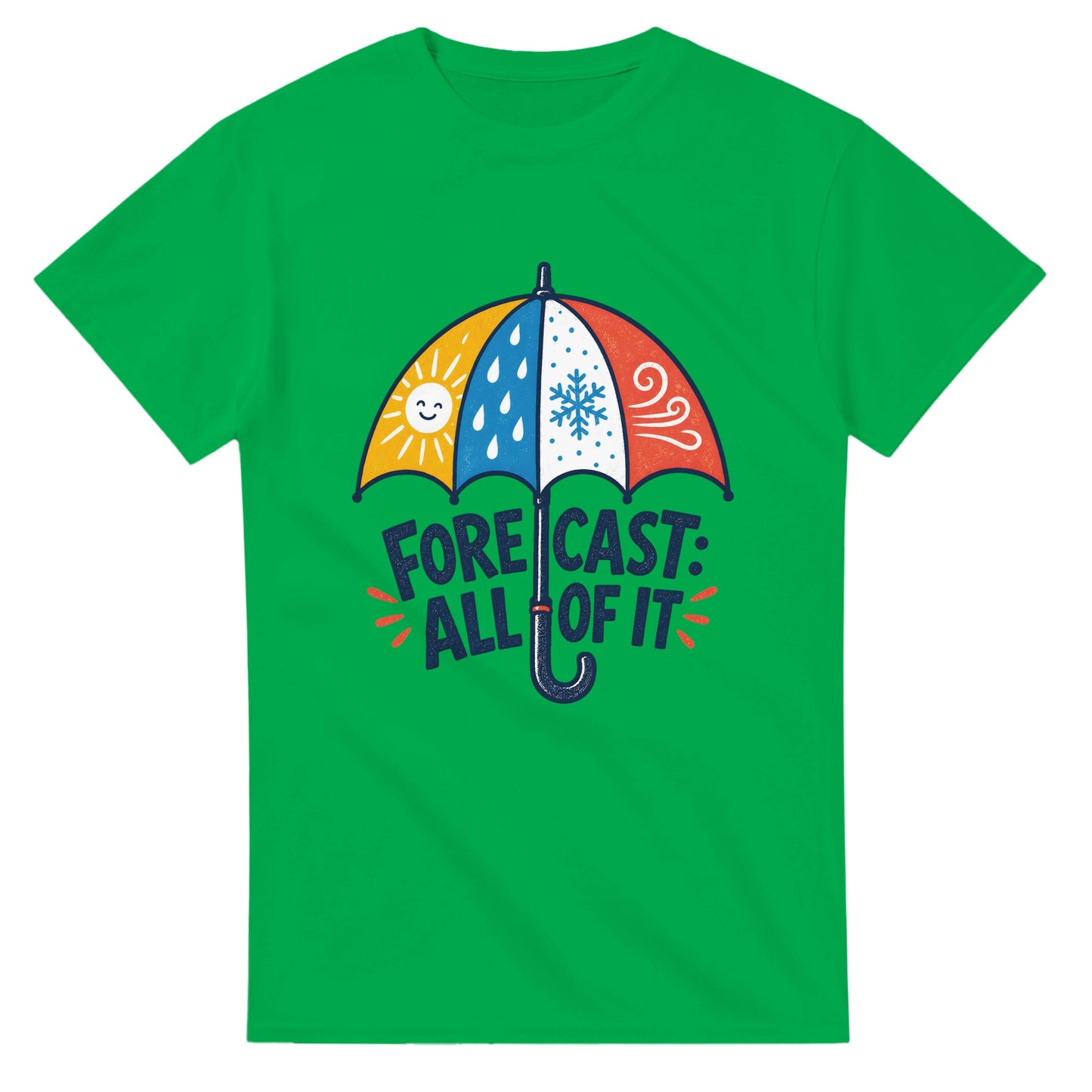 Forecast: All of It British Weather Graphic T-shirt — product view 11