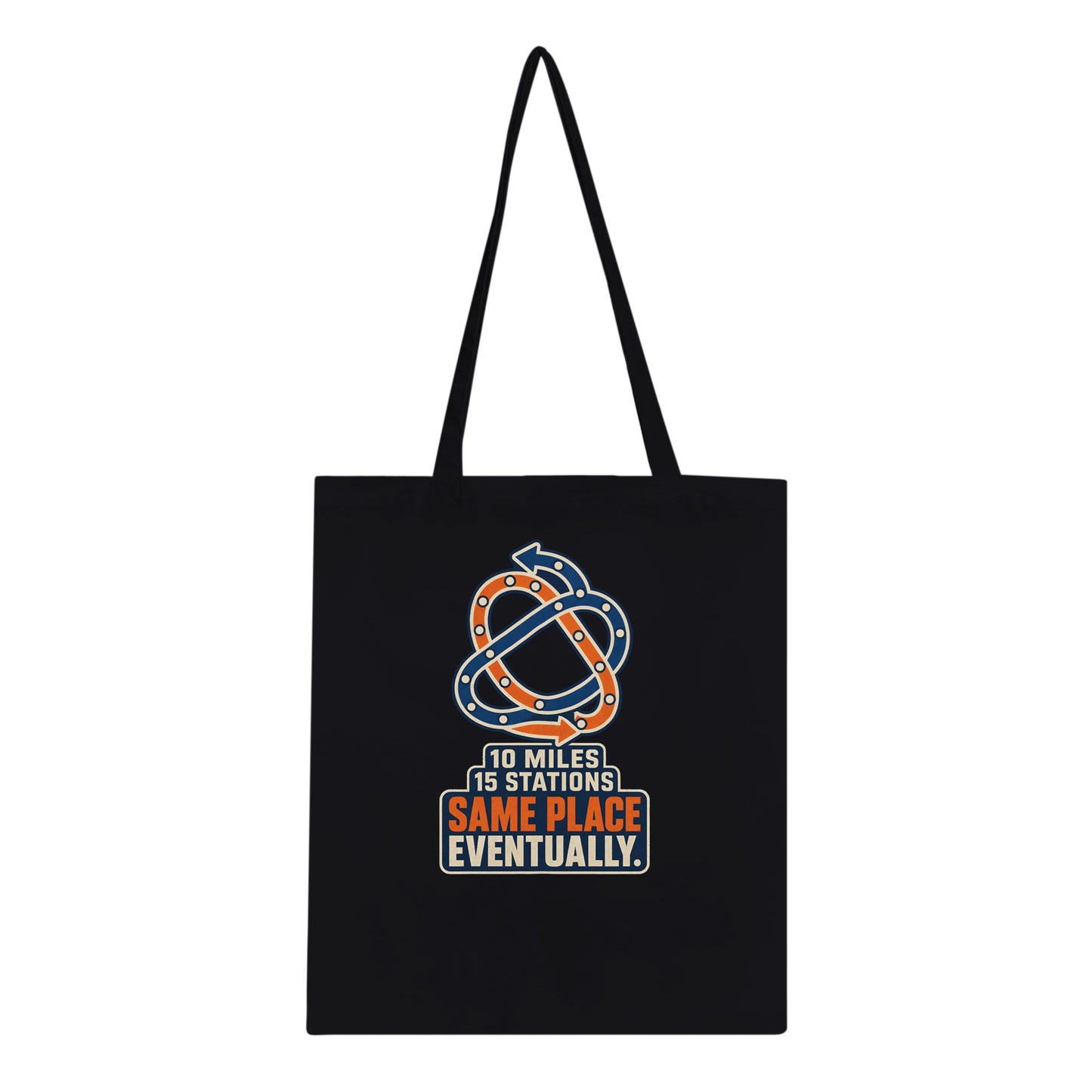 Glasgow Same Place Eventually Tote Bag — product view 3