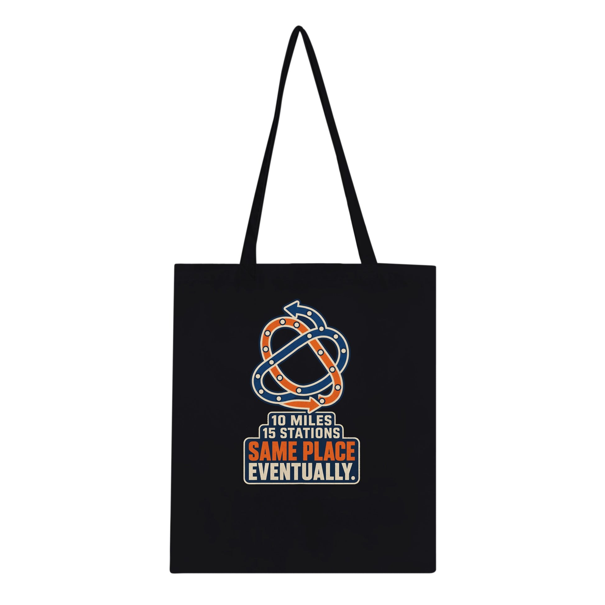 Glasgow Same Place Eventually Tote Bag — product view 4