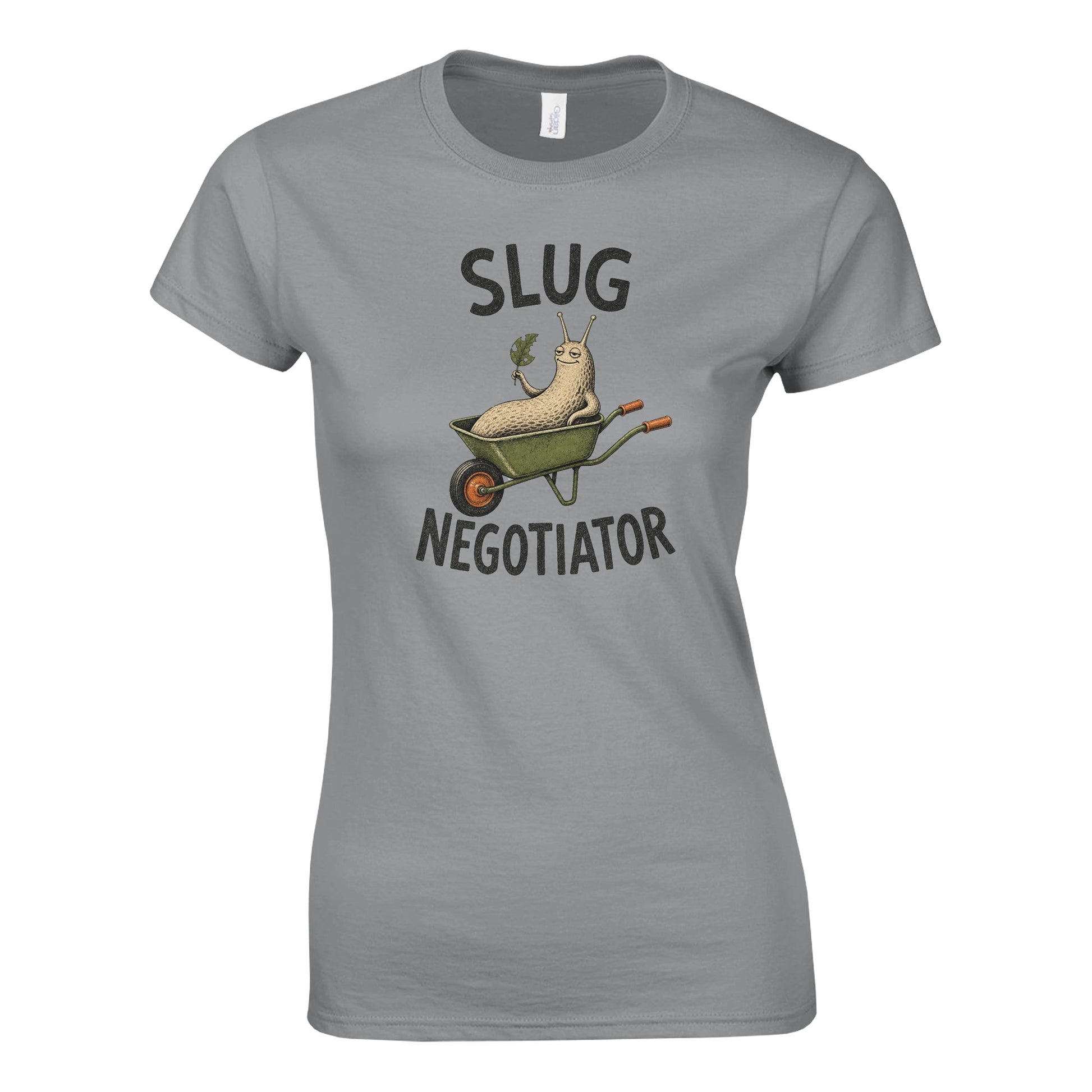 Slug Negotiator Garden Graphic Women's T-shirt — product view 2