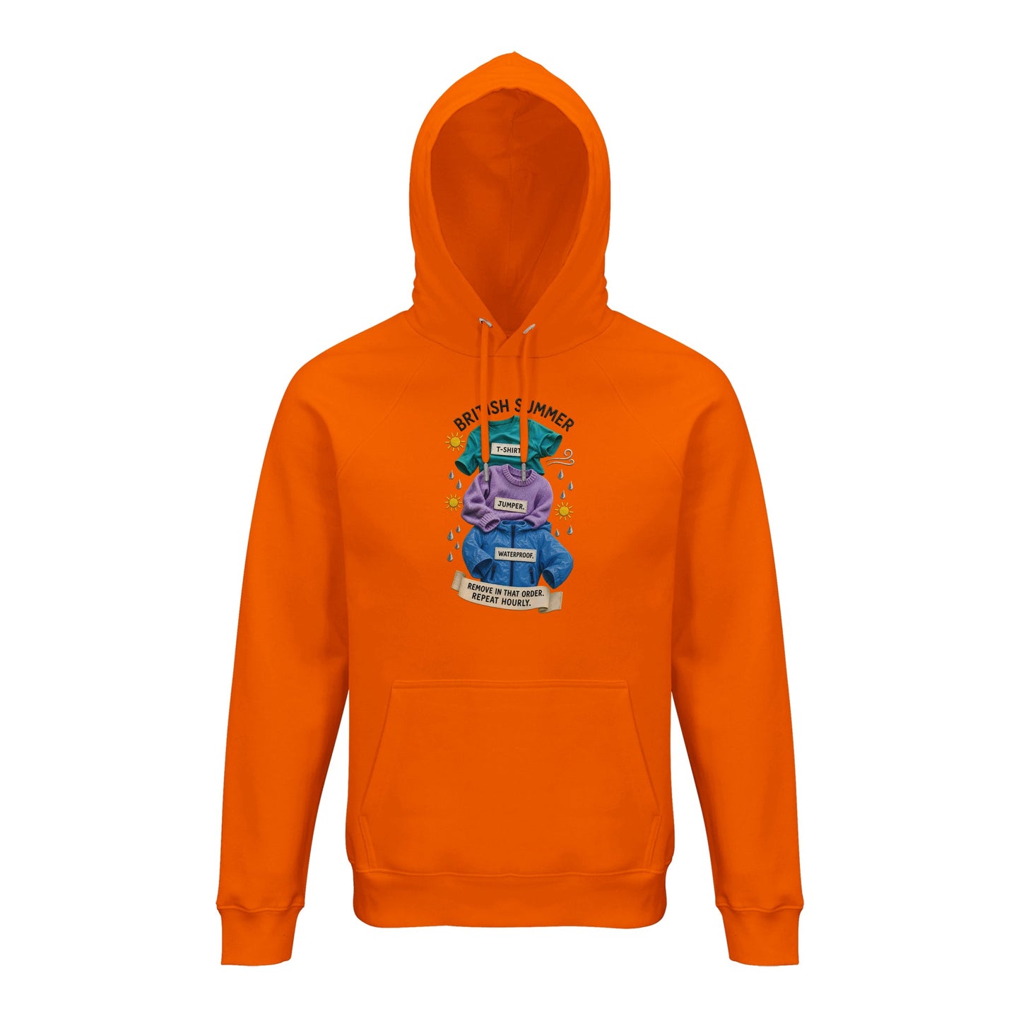 British Summer: Repeat Layers Hourly Hoodie — product view 2