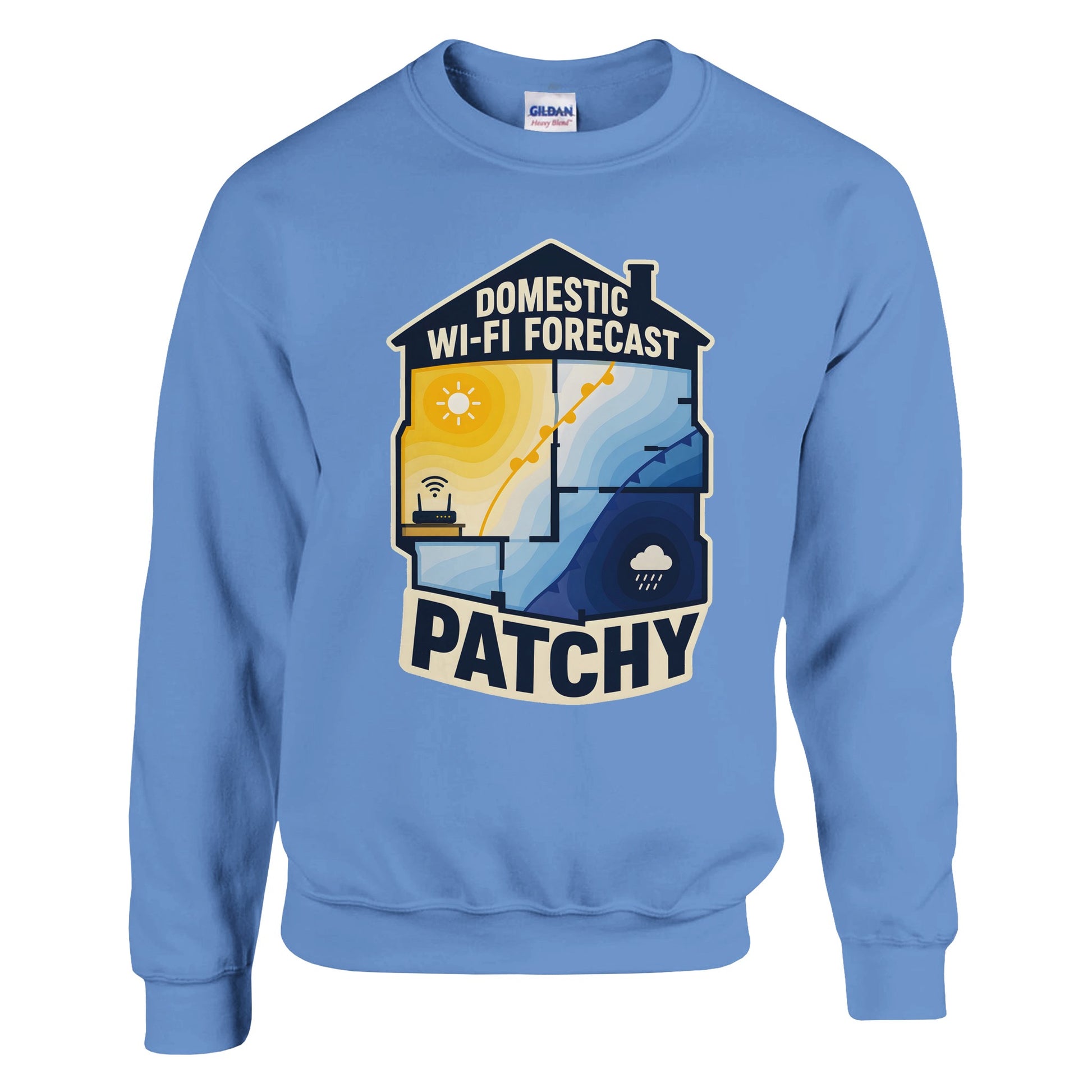Domestic Wi-Fi Forecast Patchy Sweatshirt — product view 7