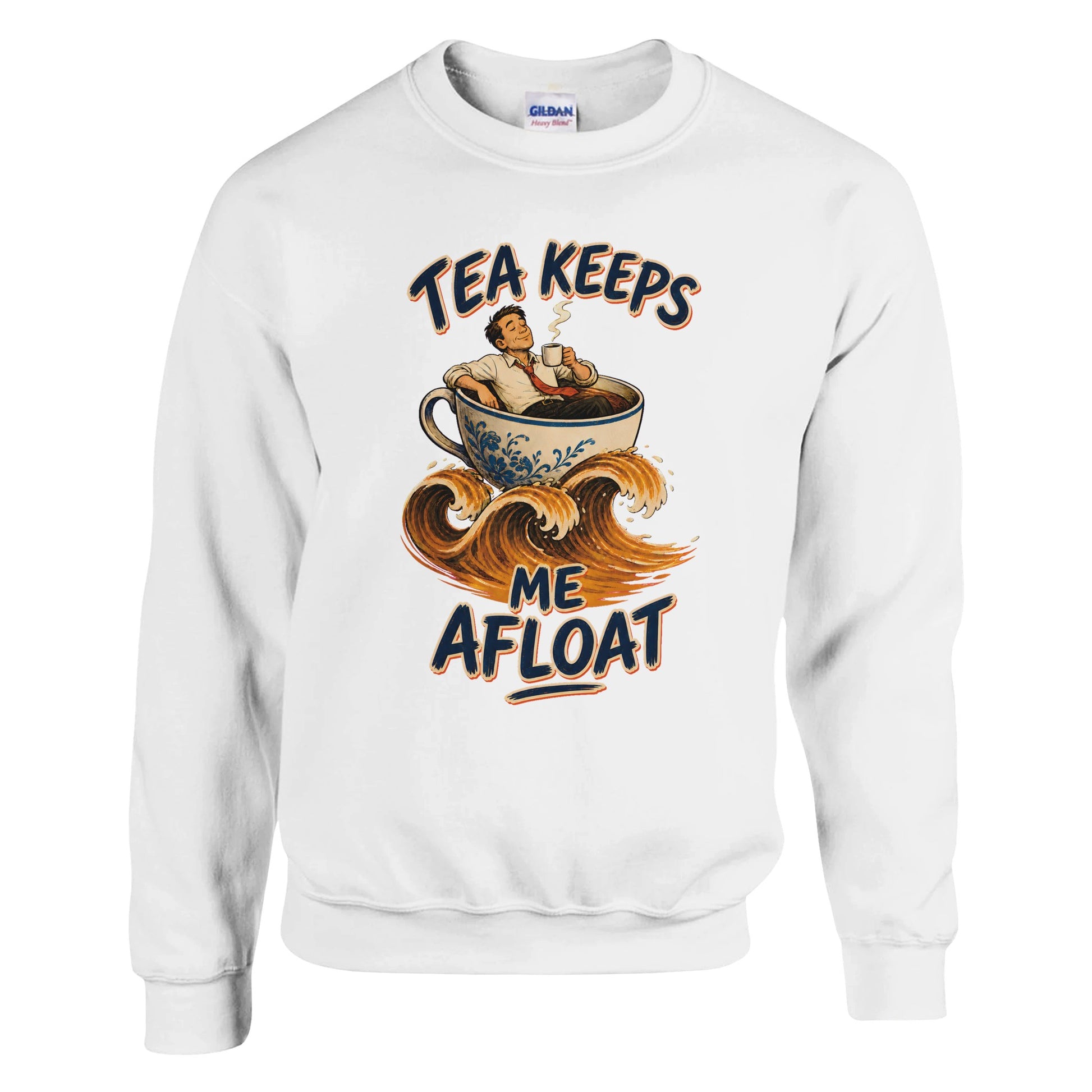 Tea Keeps Me Afloat Sweatshirt — product view 1