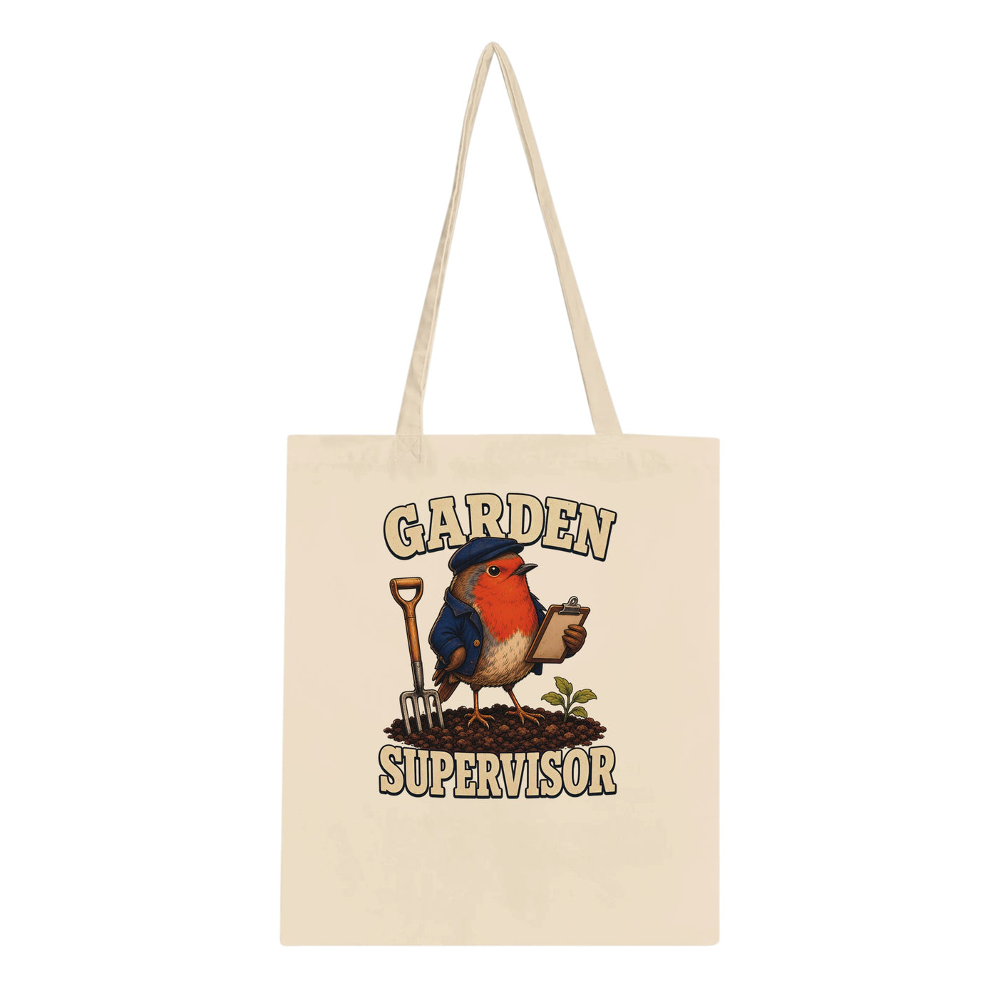 Garden Supervisor Robin Tote Bag