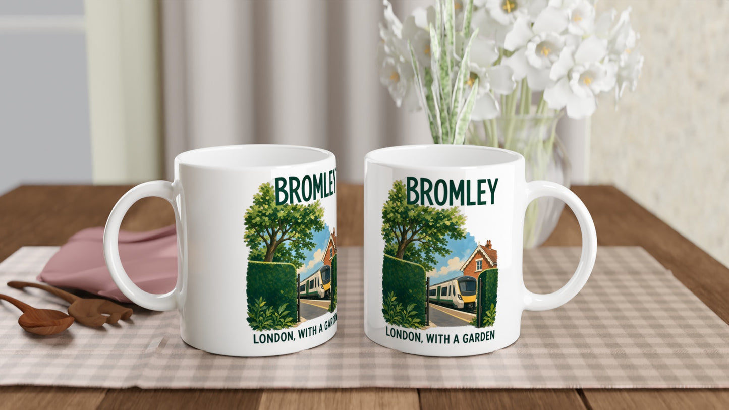 Bromley: London with a Garden Mug — product view 4
