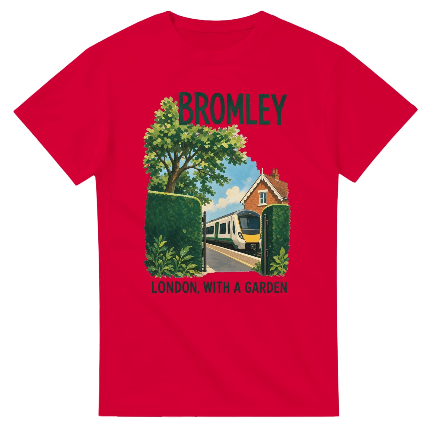 Bromley: London with a Garden T-shirt — product view 9