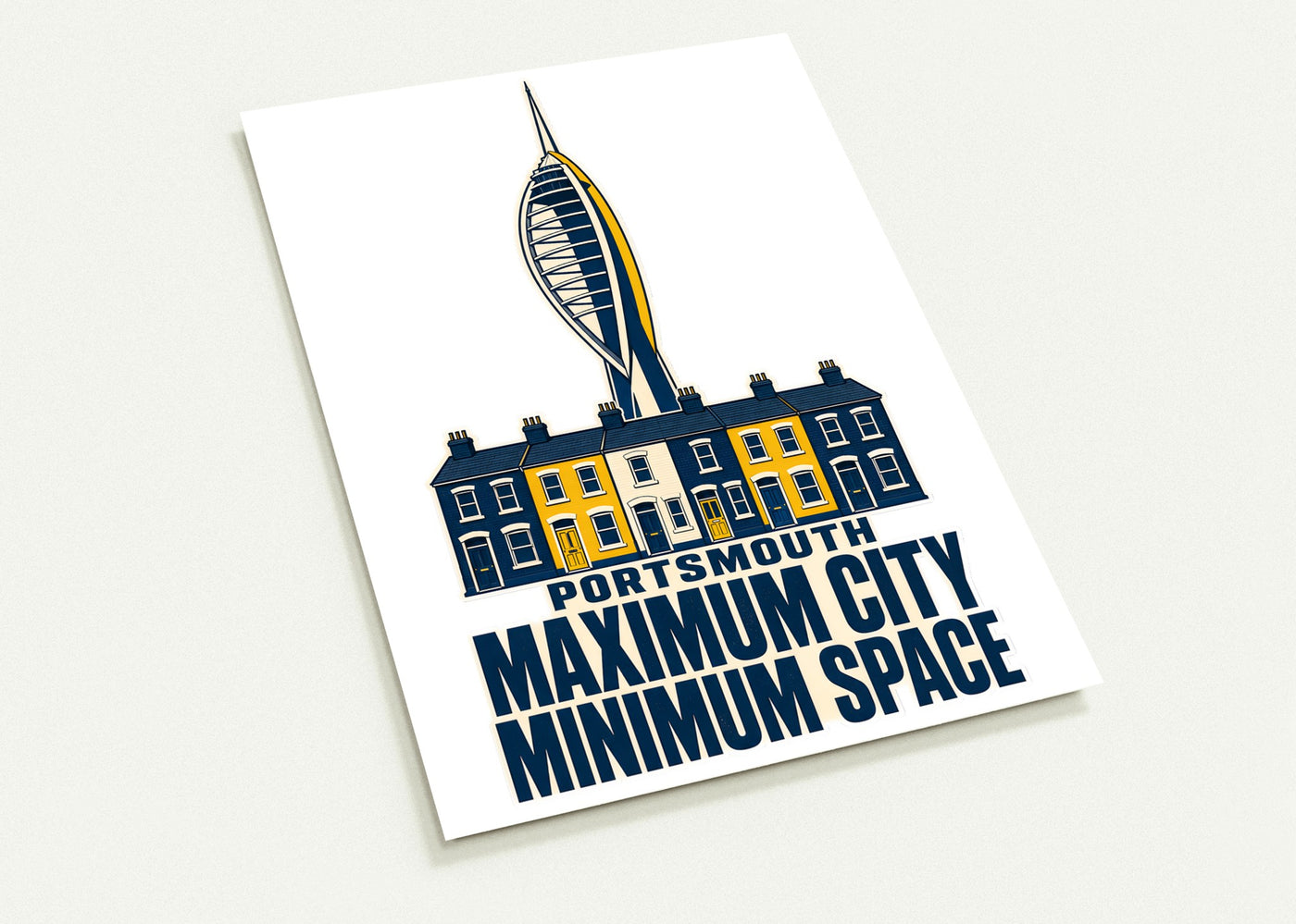 Portsmouth Maximum City Minimum Space Postcard Pack