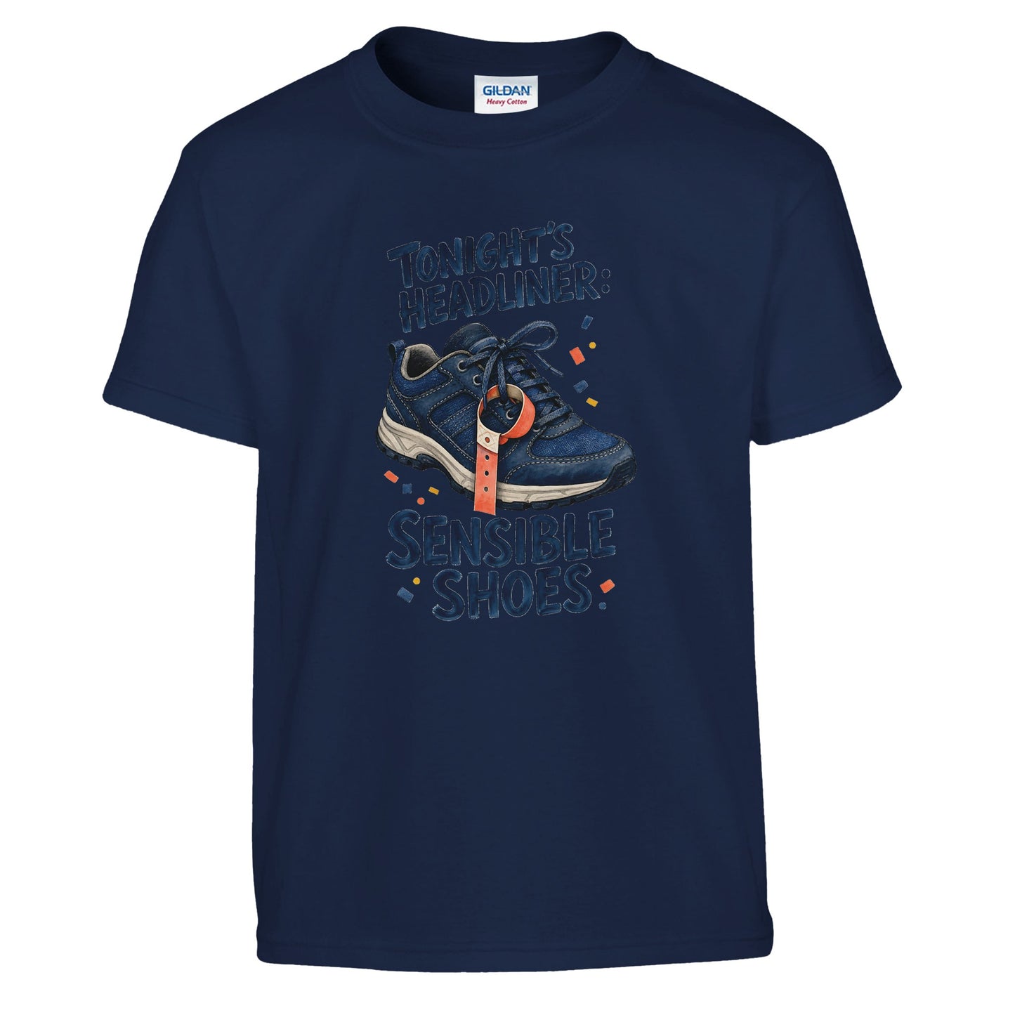 Tonight's Headliner: Sensible Shoes Concert Kids' T-shirt — product view 7