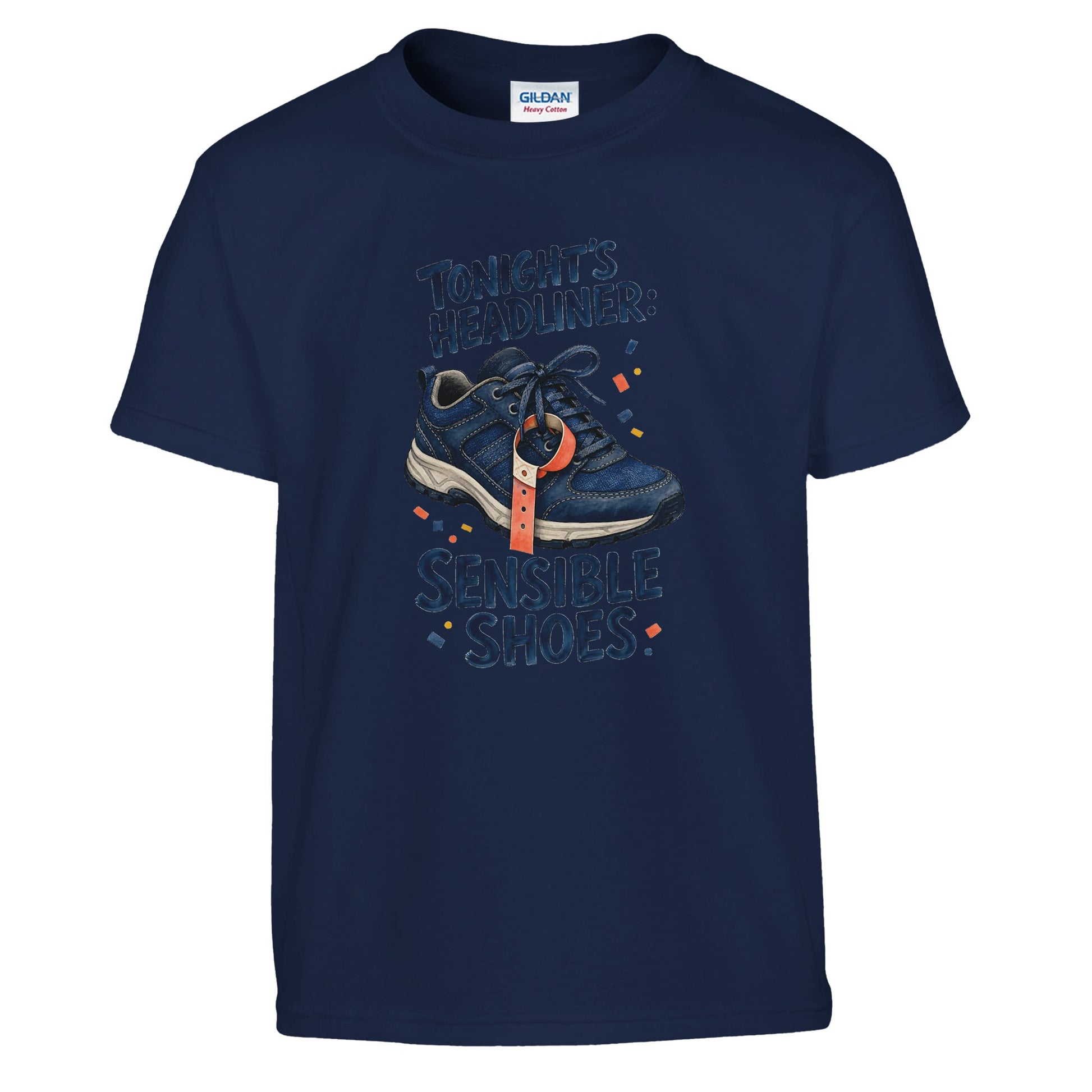 Tonight's Headliner: Sensible Shoes Concert Kids' T-shirt — product view 7