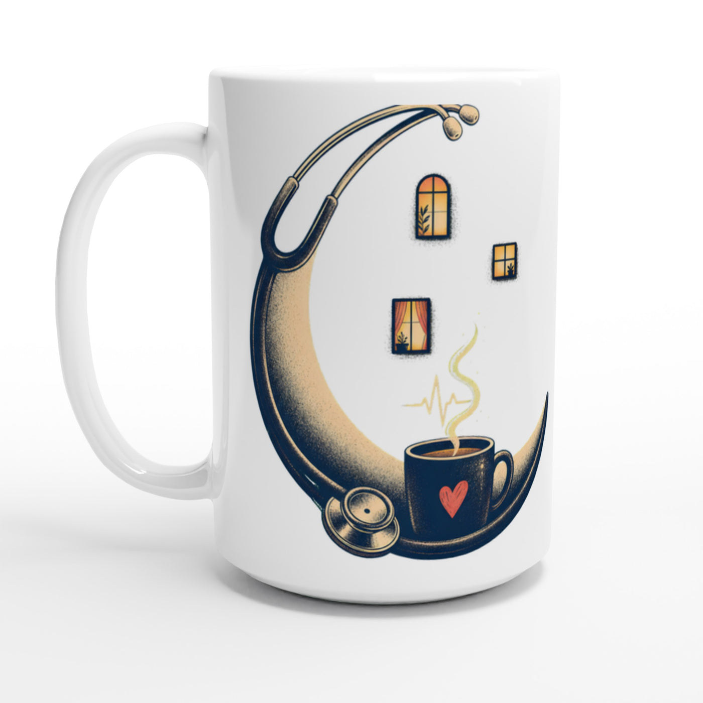 Night Shift Light Large Mug