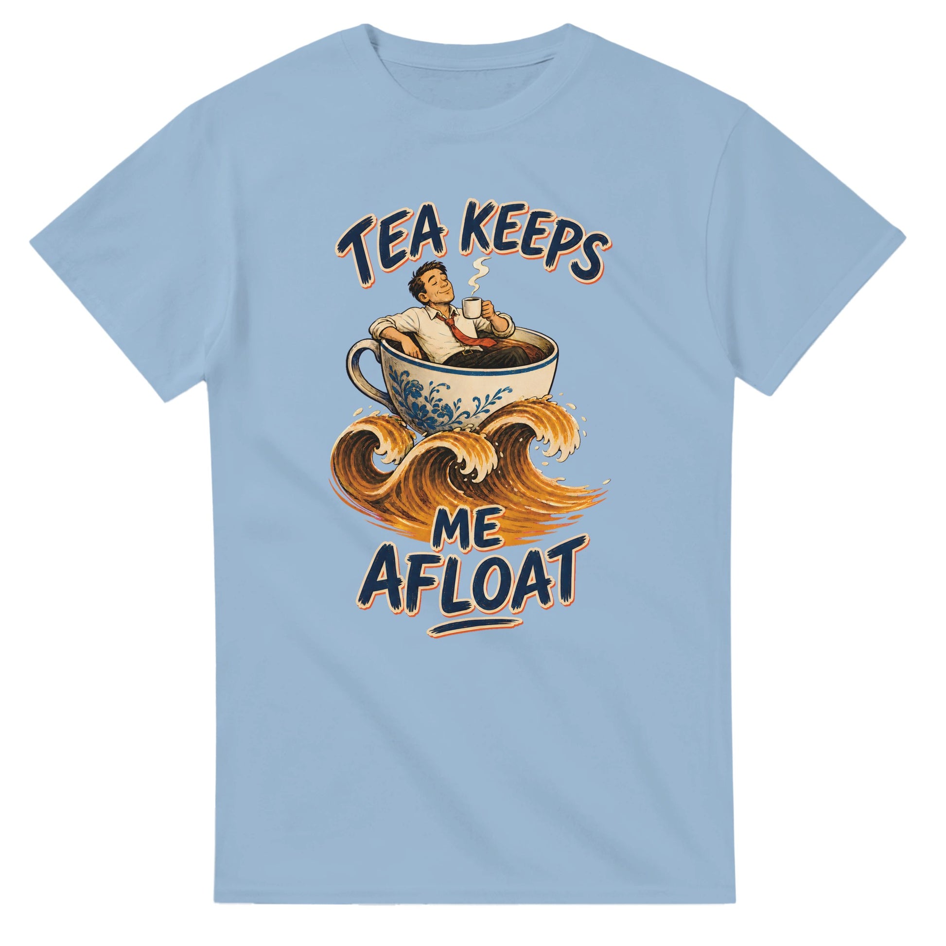 Tea Keeps Me Afloat T-shirt — product view 15