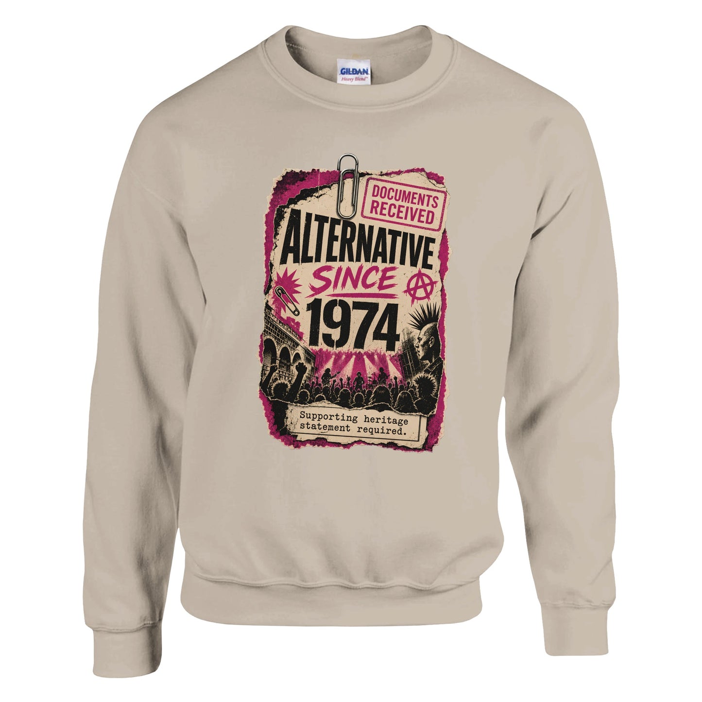 Camden Alternative Since 1974 — Illustrated Sweatshirt — product view 2