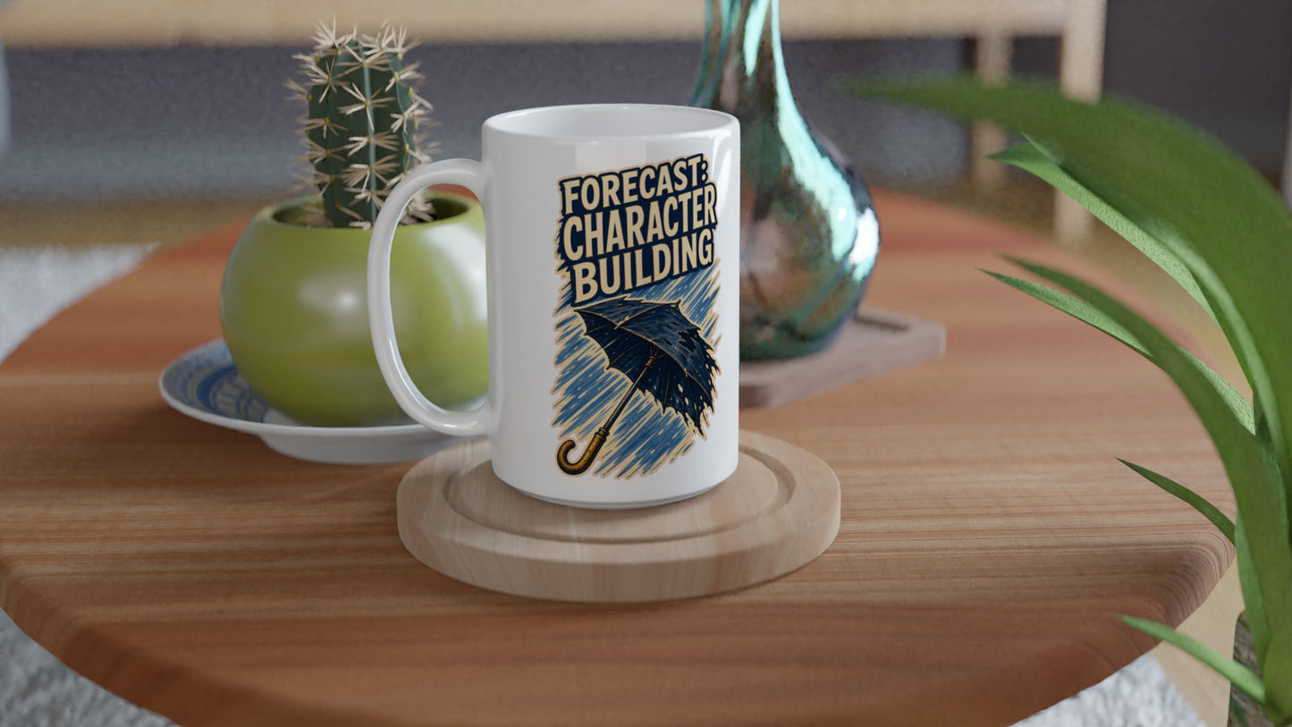 Forecast: Character Building – British Weather Large Mug — product view 4