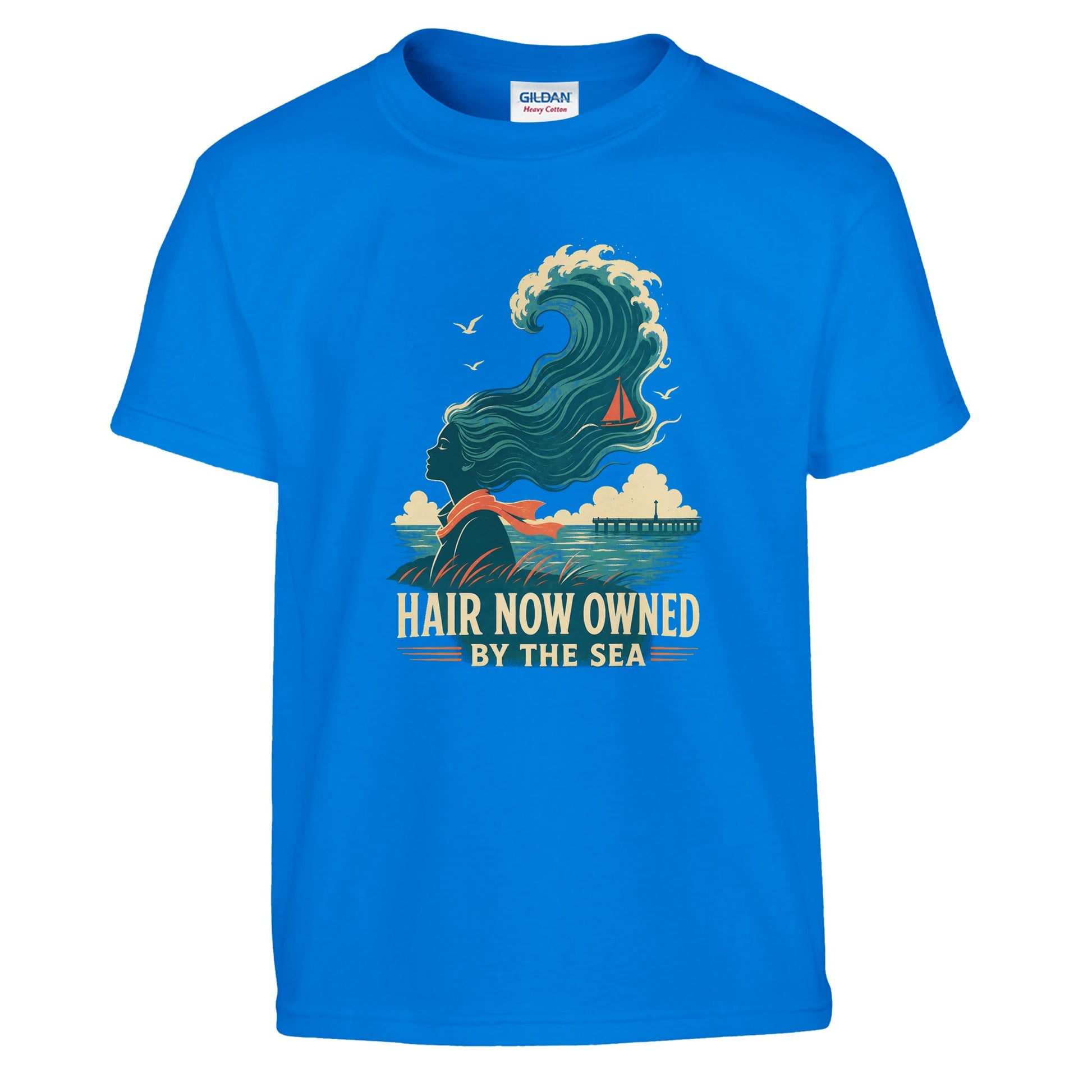 Hair Now Owned by the Sea Kids' T-shirt — product view 14