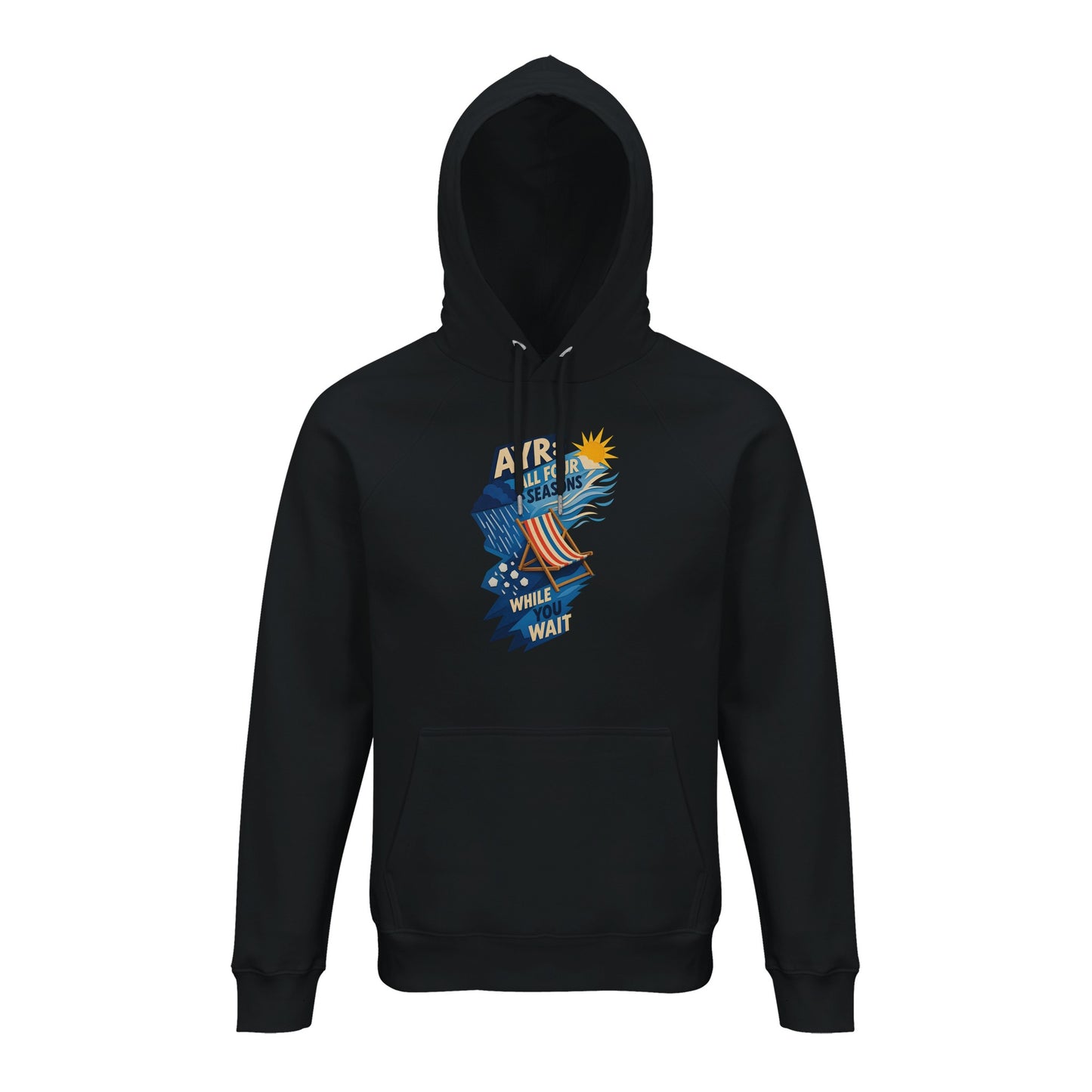 Ayr: All Four Seasons While You Wait Hoodie — product view 6