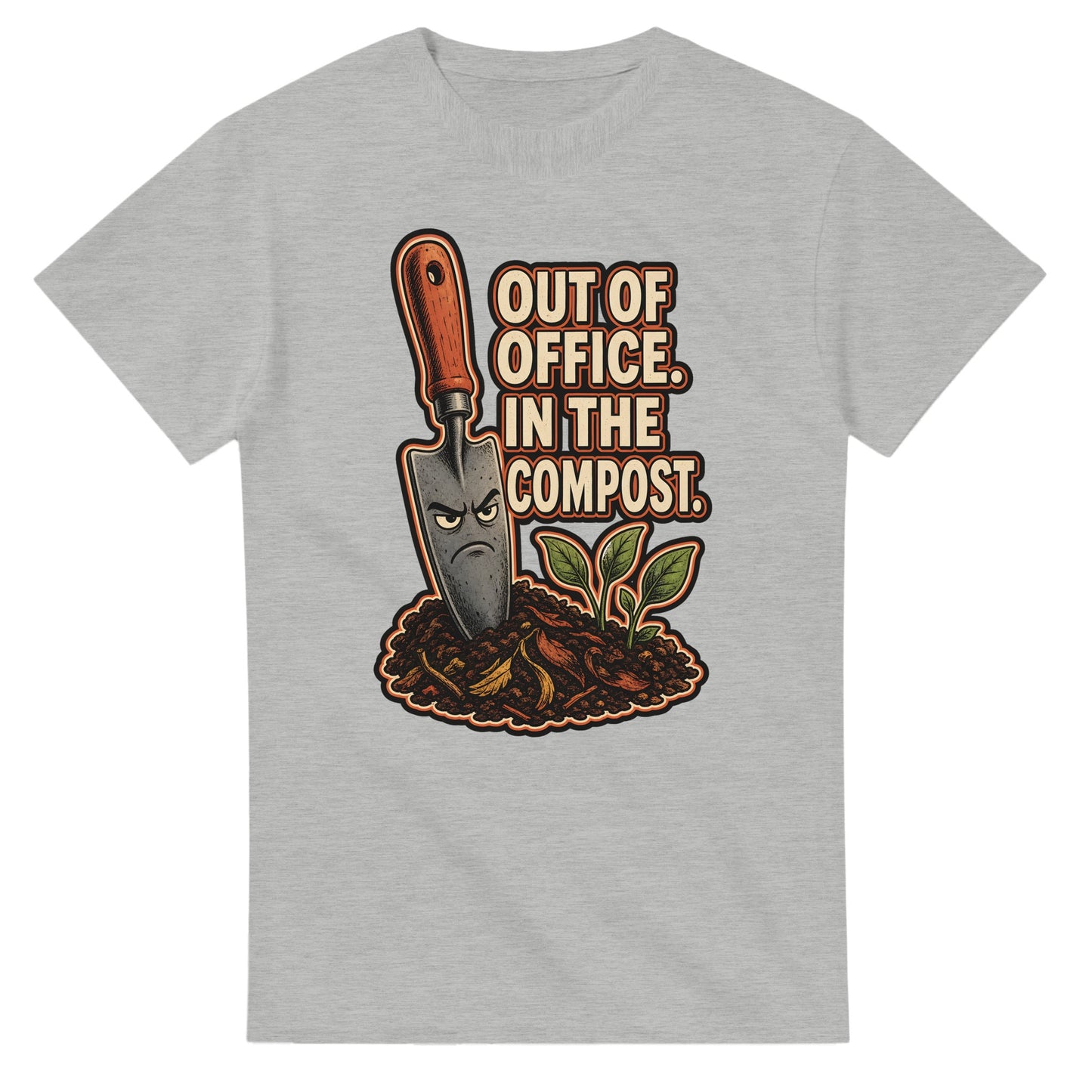 Out of Office, In the Compost T-shirt — product view 6