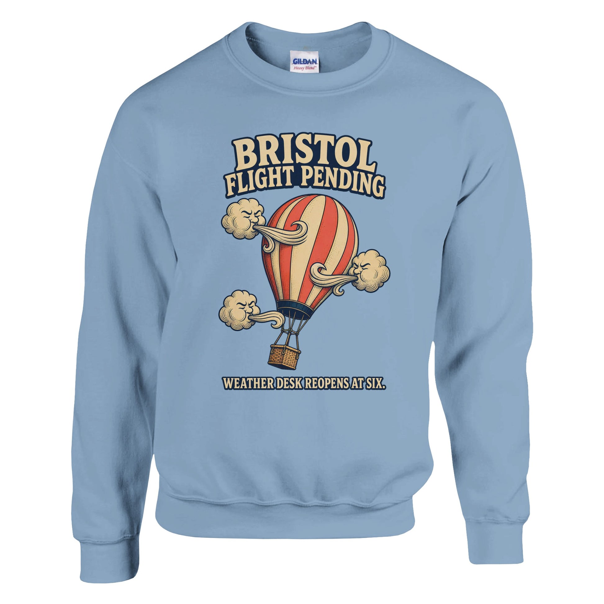 Bristol Flight Pending – Weather Desk Sweatshirt — product view 15