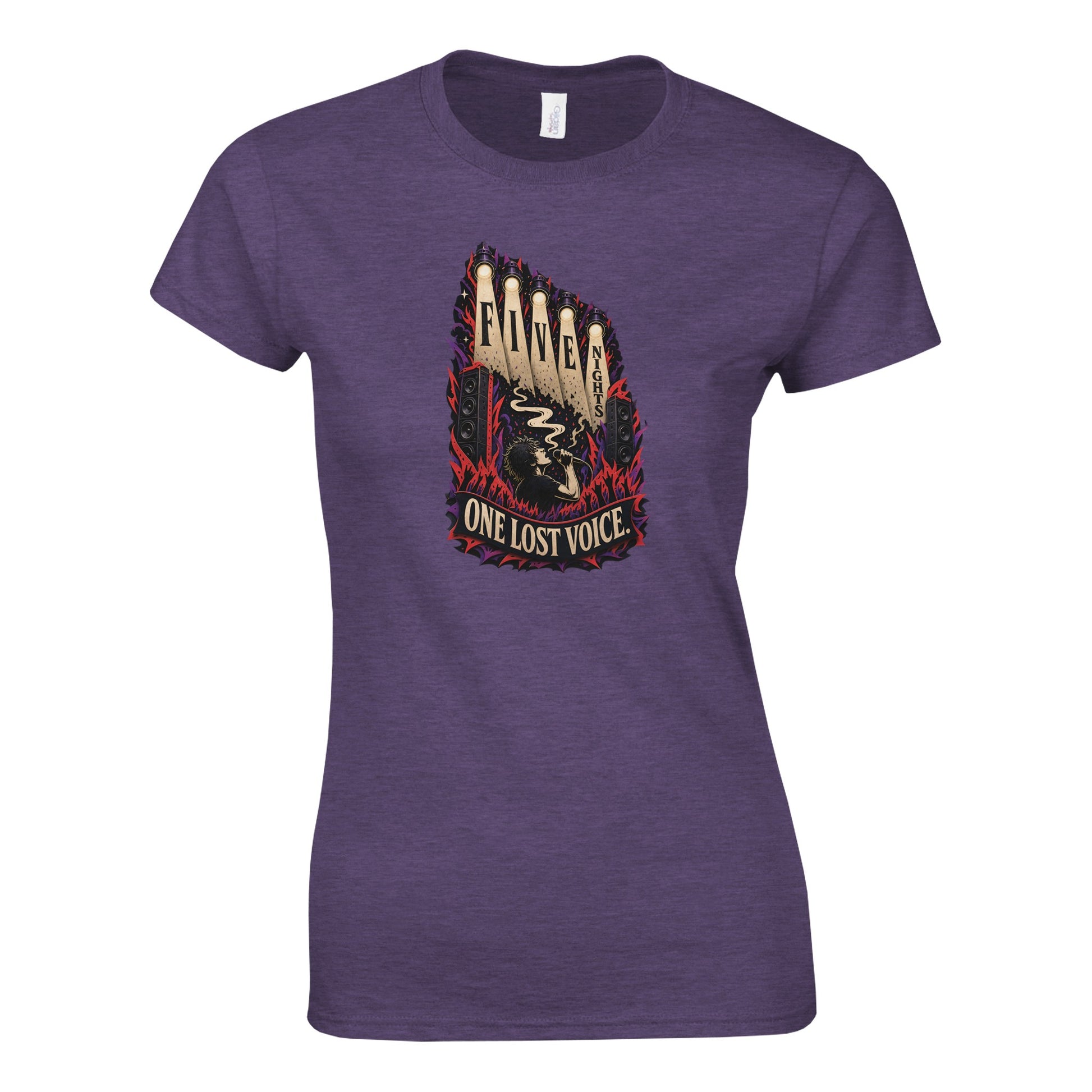 Five Nights, One Lost Voice Women's T-shirt — product view 9