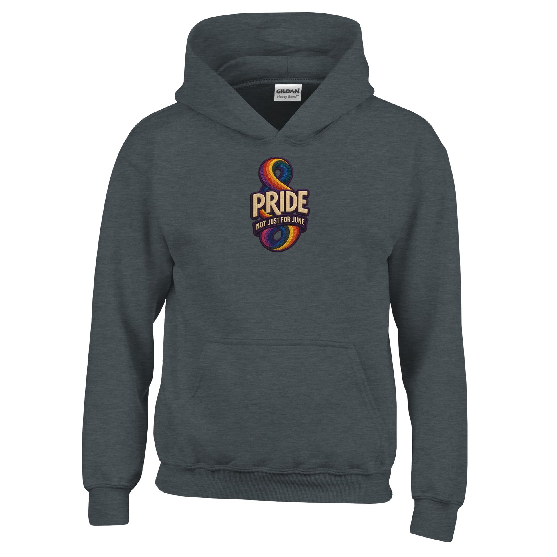 Pride: Not Just for June Kids' Hoodie — product view 9