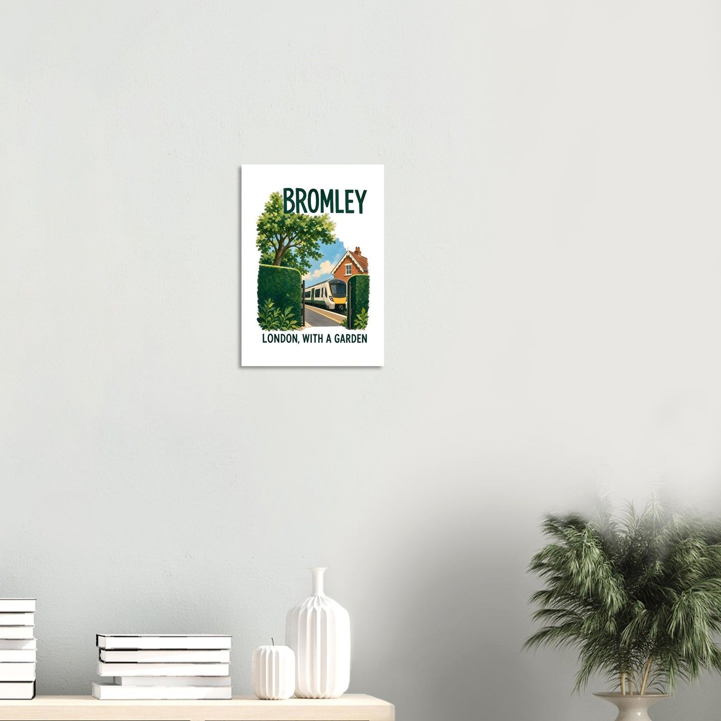 Bromley: London with a Garden Poster — product view 8