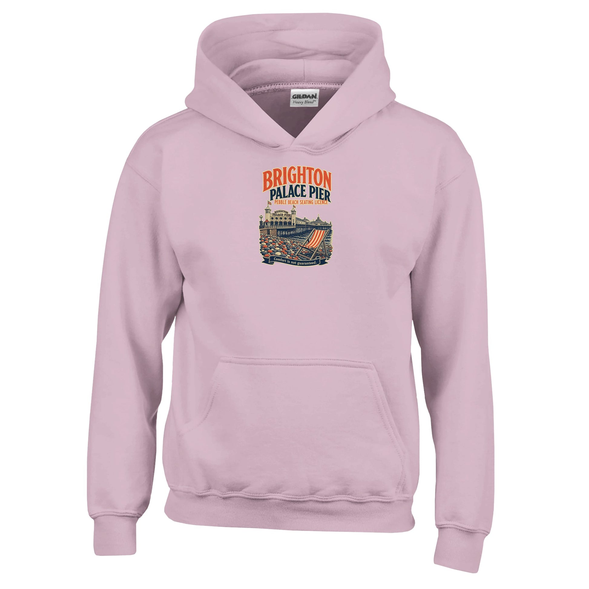 Brighton Pebble Beach Seating Licence Kids' Hoodie — product view 5