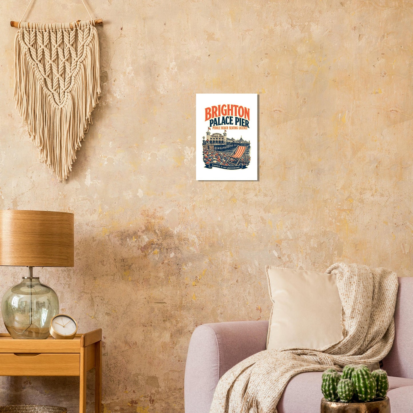 Brighton Pebble Beach Seating Licence Poster — product view 9