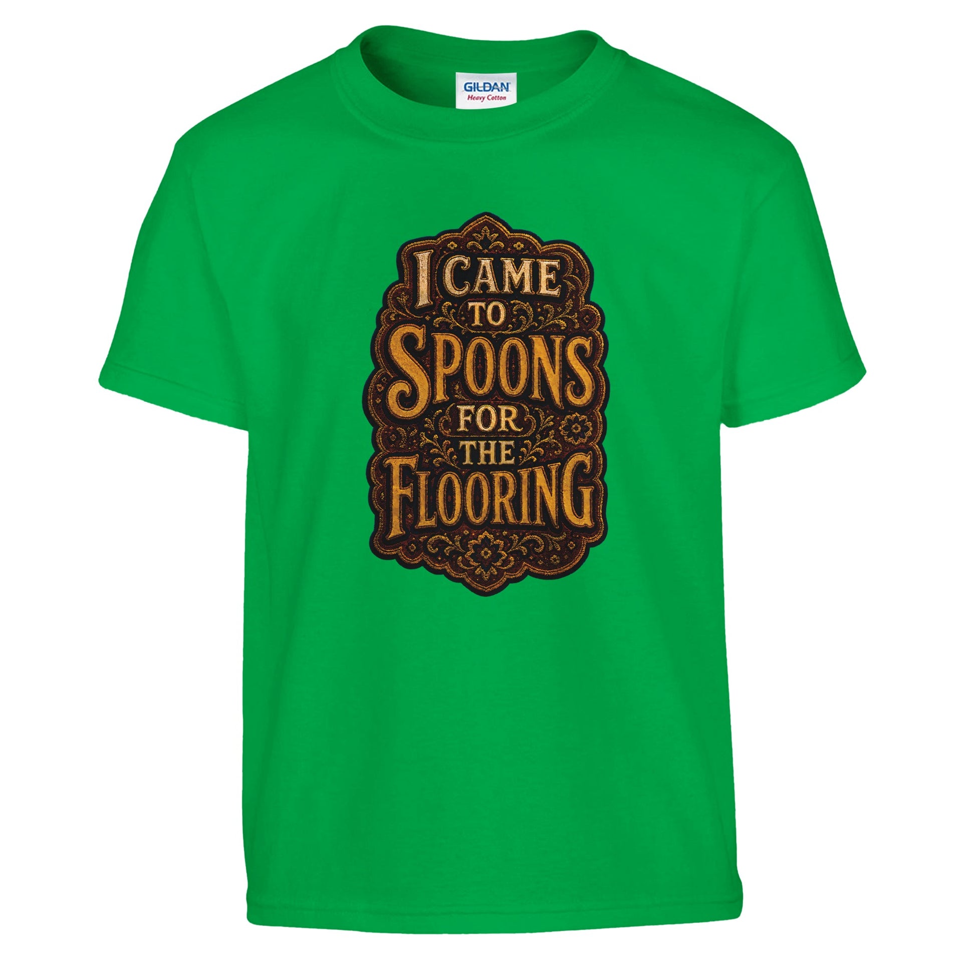 I Came to Spoons for the Flooring Kids' T-shirt — product view 8