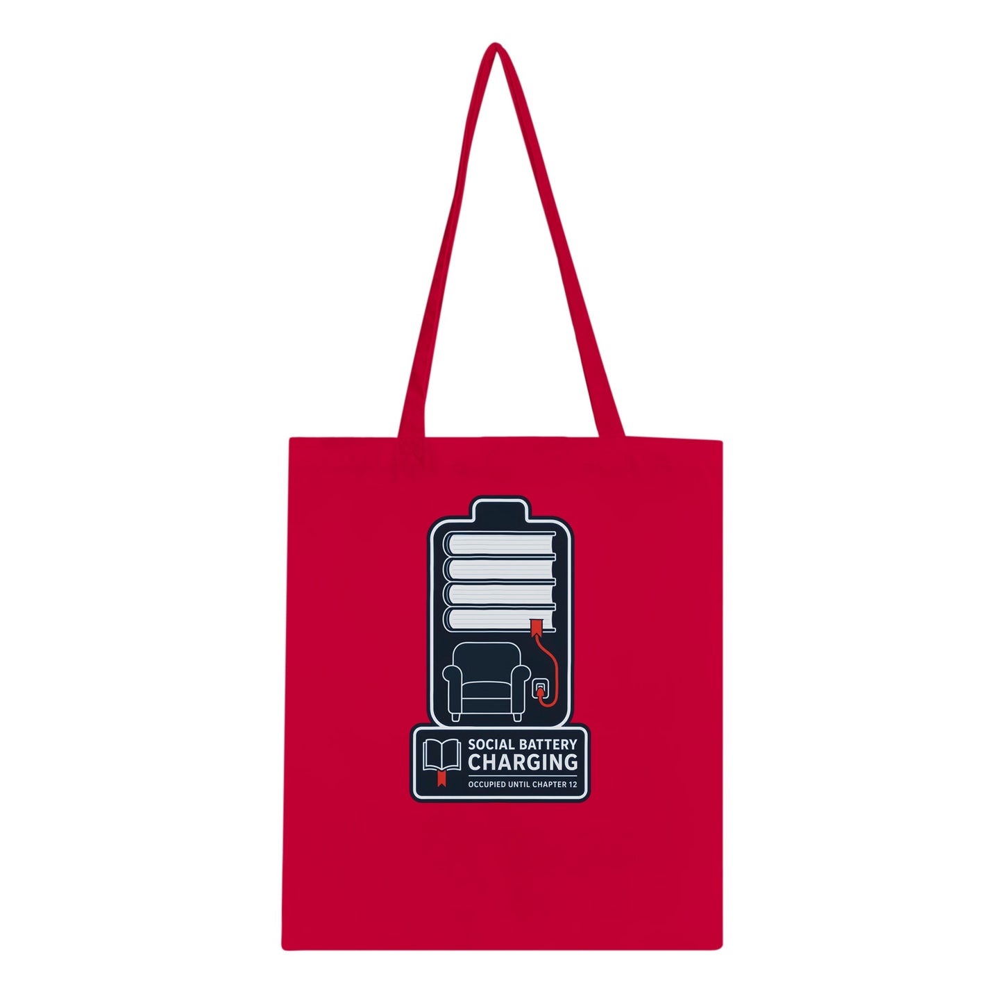 Social Battery Charging Tote Bag — product view 4