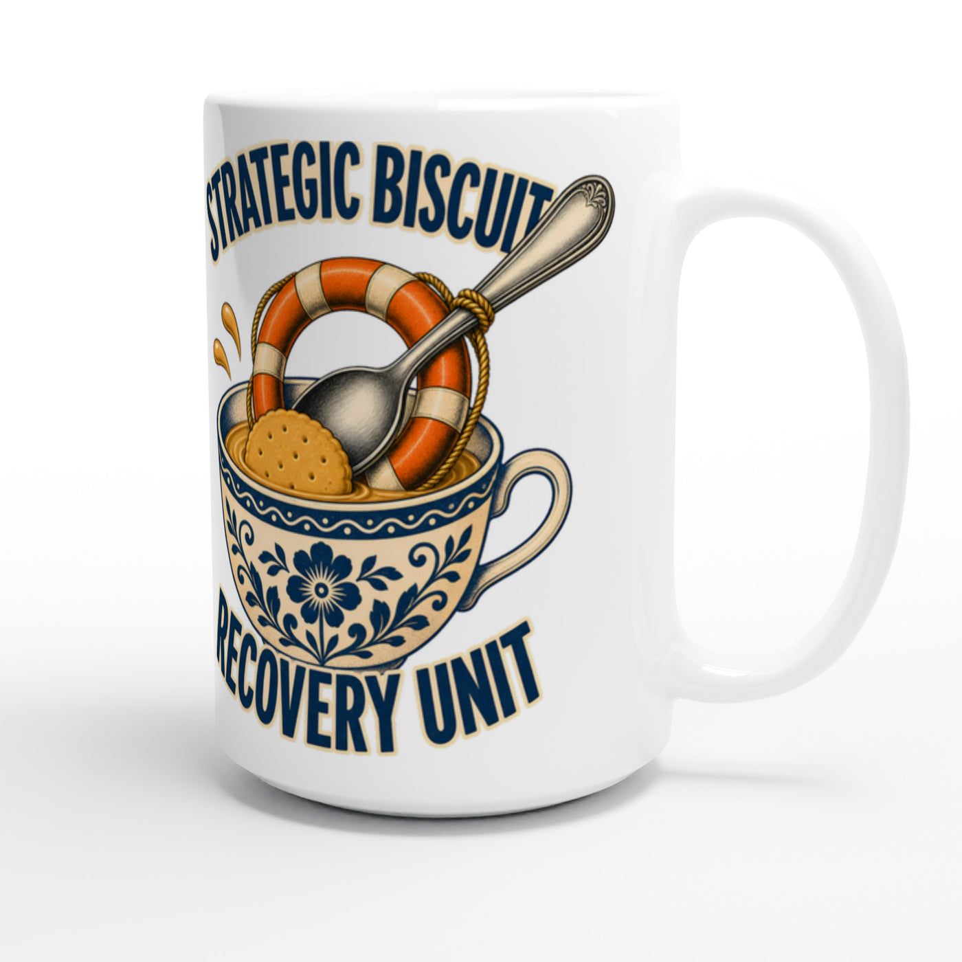 Strategic Biscuit Recovery Unit Large Mug