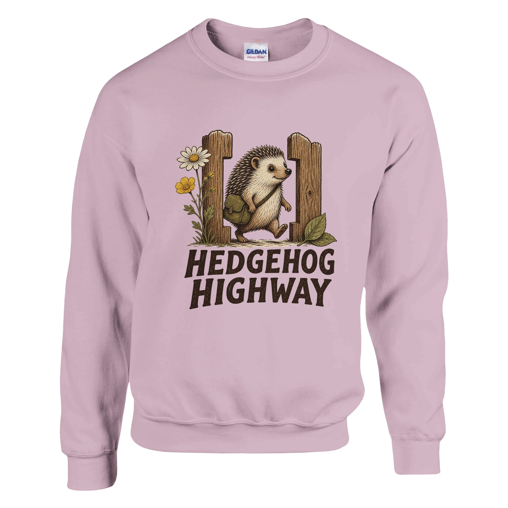 Hedgehog Highway Garden Graphic Sweatshirt — product view 5
