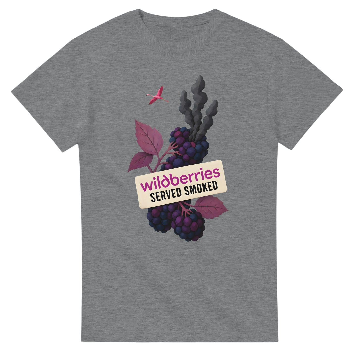 Wildberries, Served Smoked T-shirt — product view 12