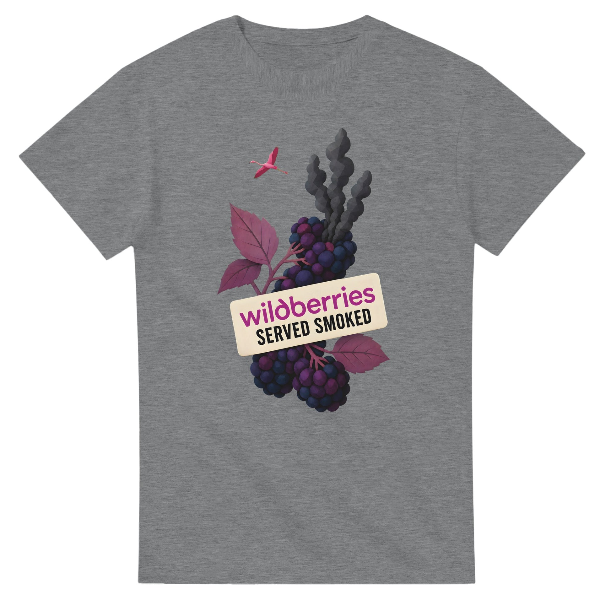 Wildberries, Served Smoked T-shirt — product view 12