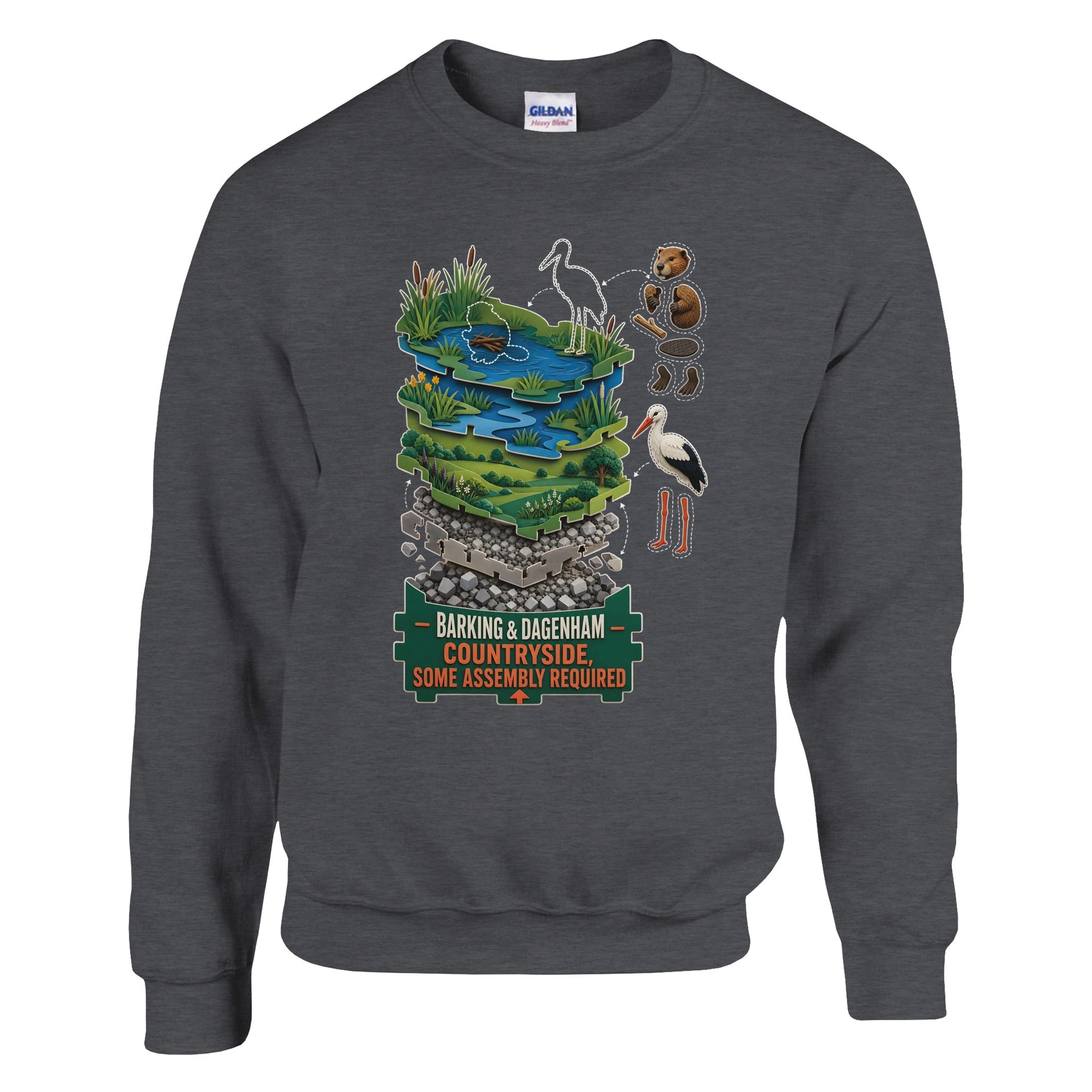 Barking & Dagenham Countryside Sweatshirt — product view 10