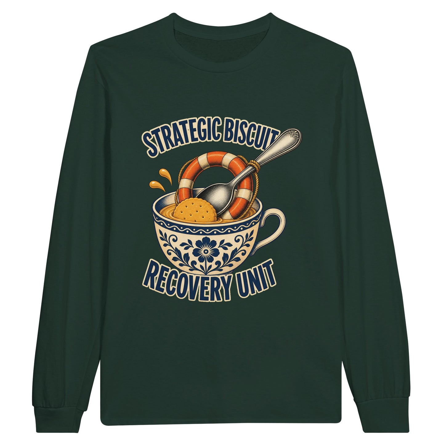 Strategic Biscuit Recovery Unit Long-Sleeve T-shirt — product view 5
