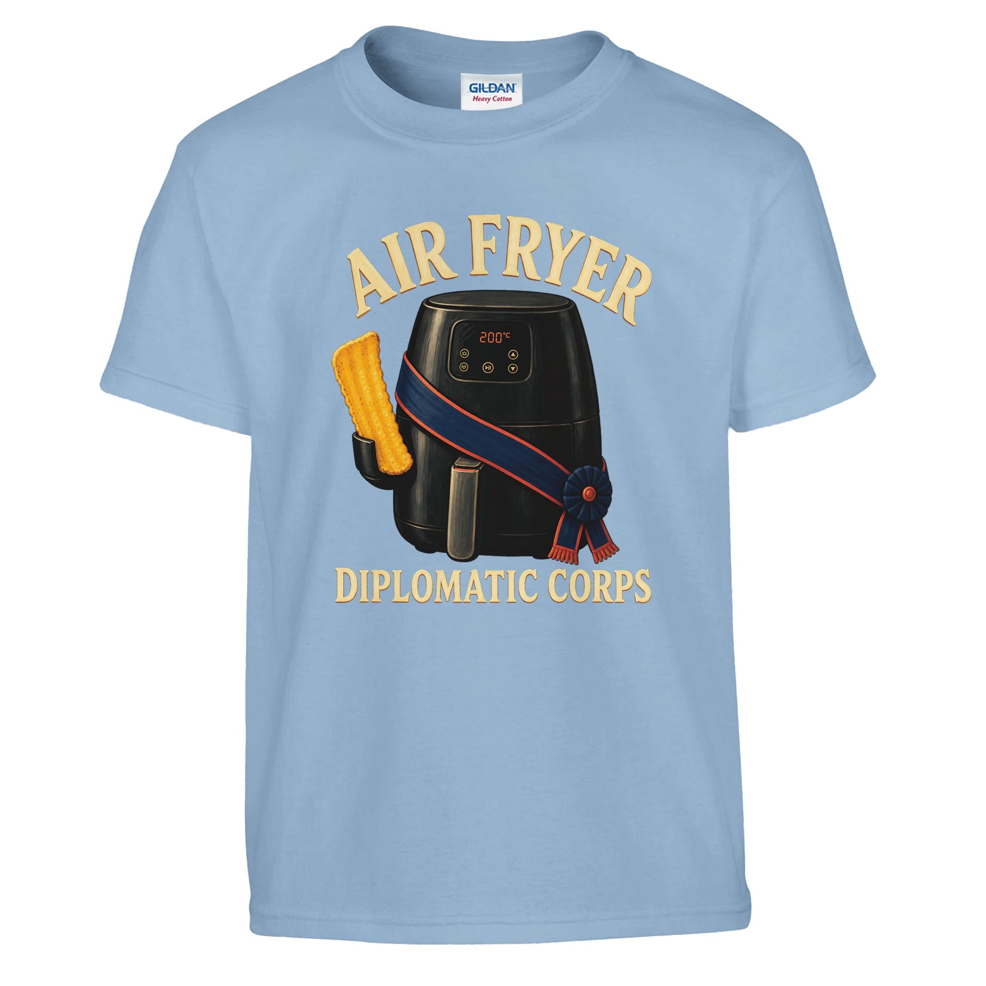 Air Fryer Diplomatic Corps Kids' T-shirt — product view 3