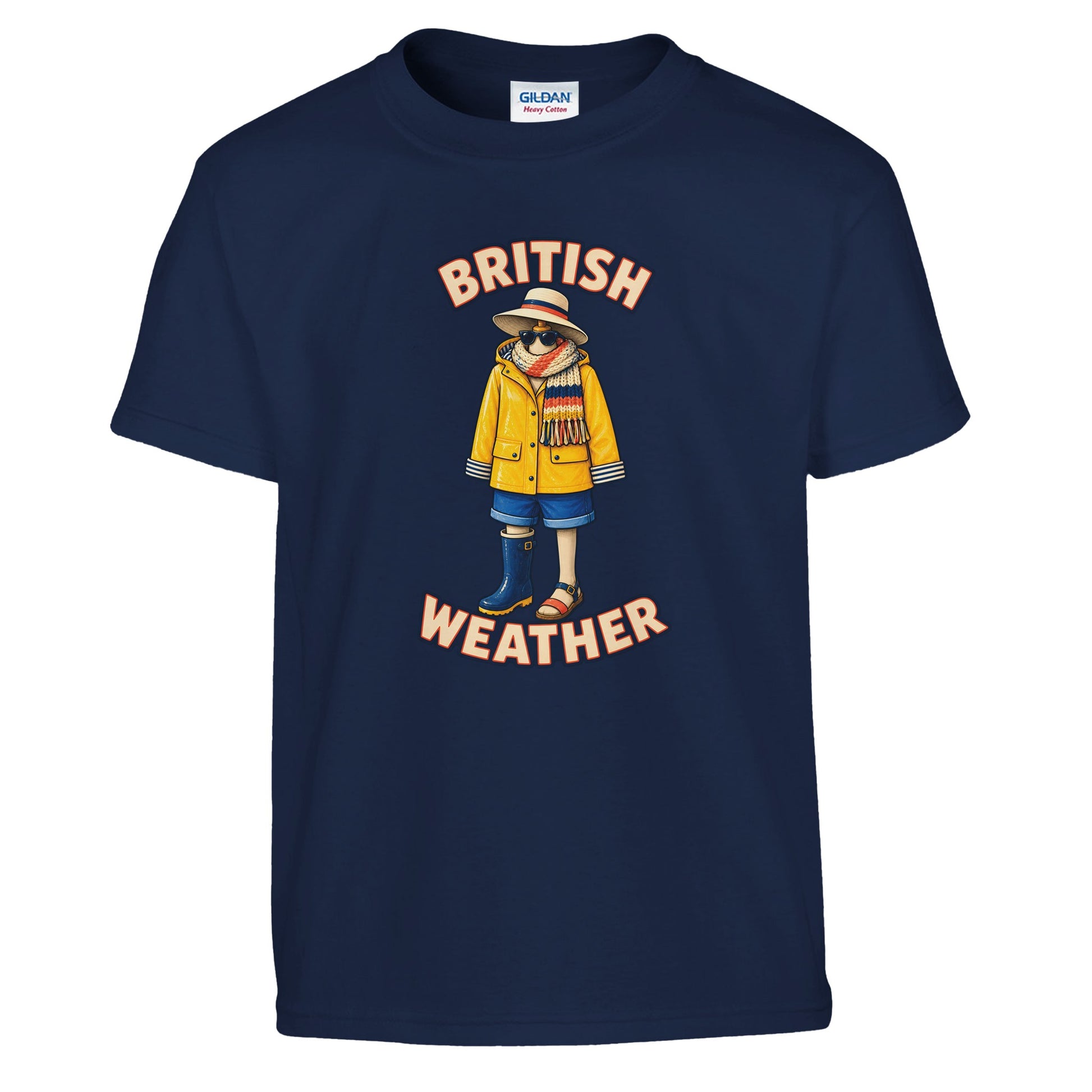 British Weather All-Weather Outfit Kids' T-shirt — product view 7